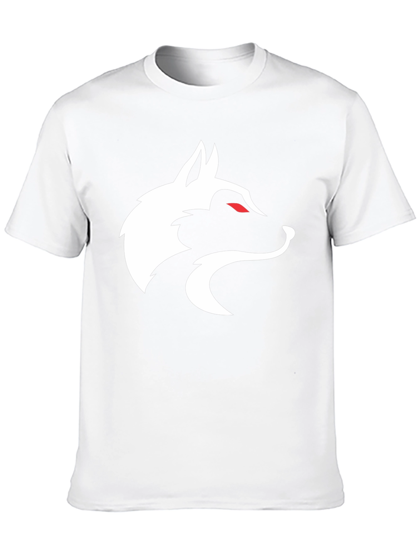 Wolf Graphic Tee - Sleek Black T-Shirt