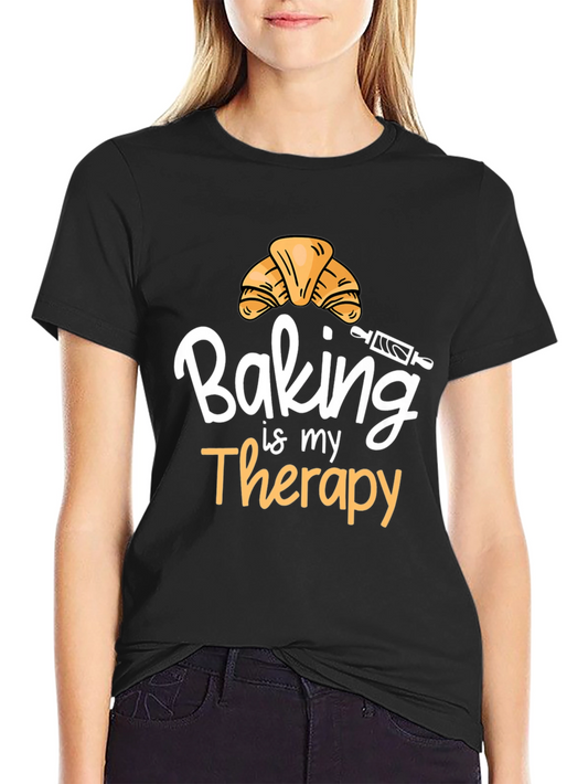 Baking is My Therapy T-Shirt