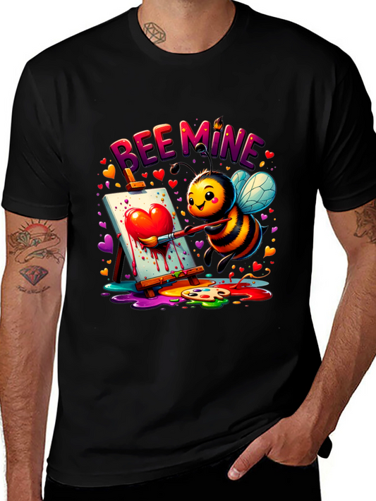 Bee Mine Graphic Tee - Valentines Day