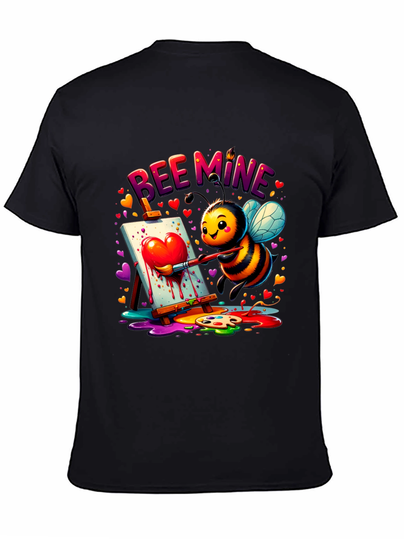 Bee Mine Graphic Tee - Valentines Day