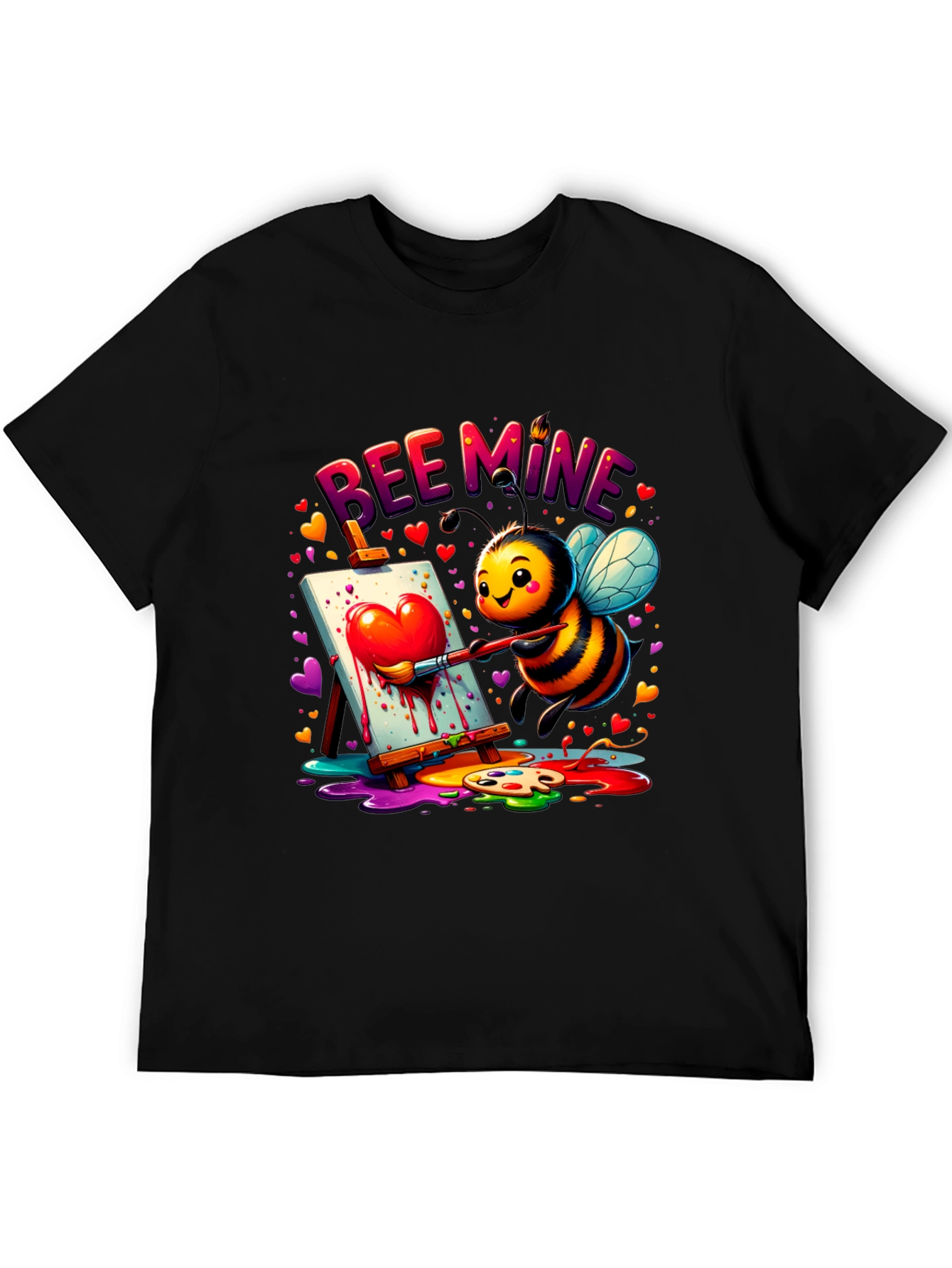 Bee Mine Graphic Tee - Valentines Day