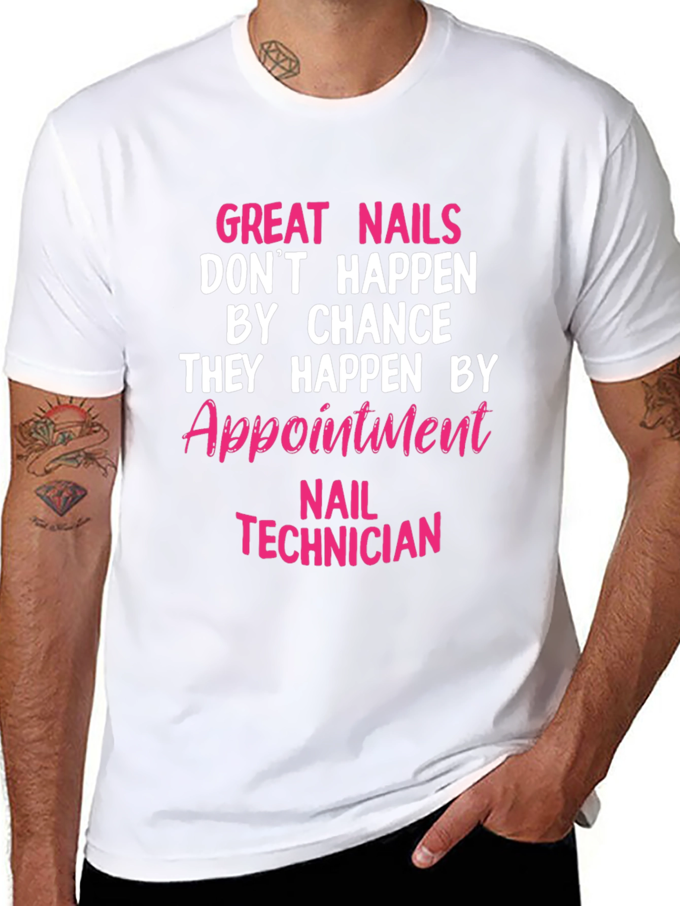 Nail Technician Appointment T-Shirt - Great Nails Design