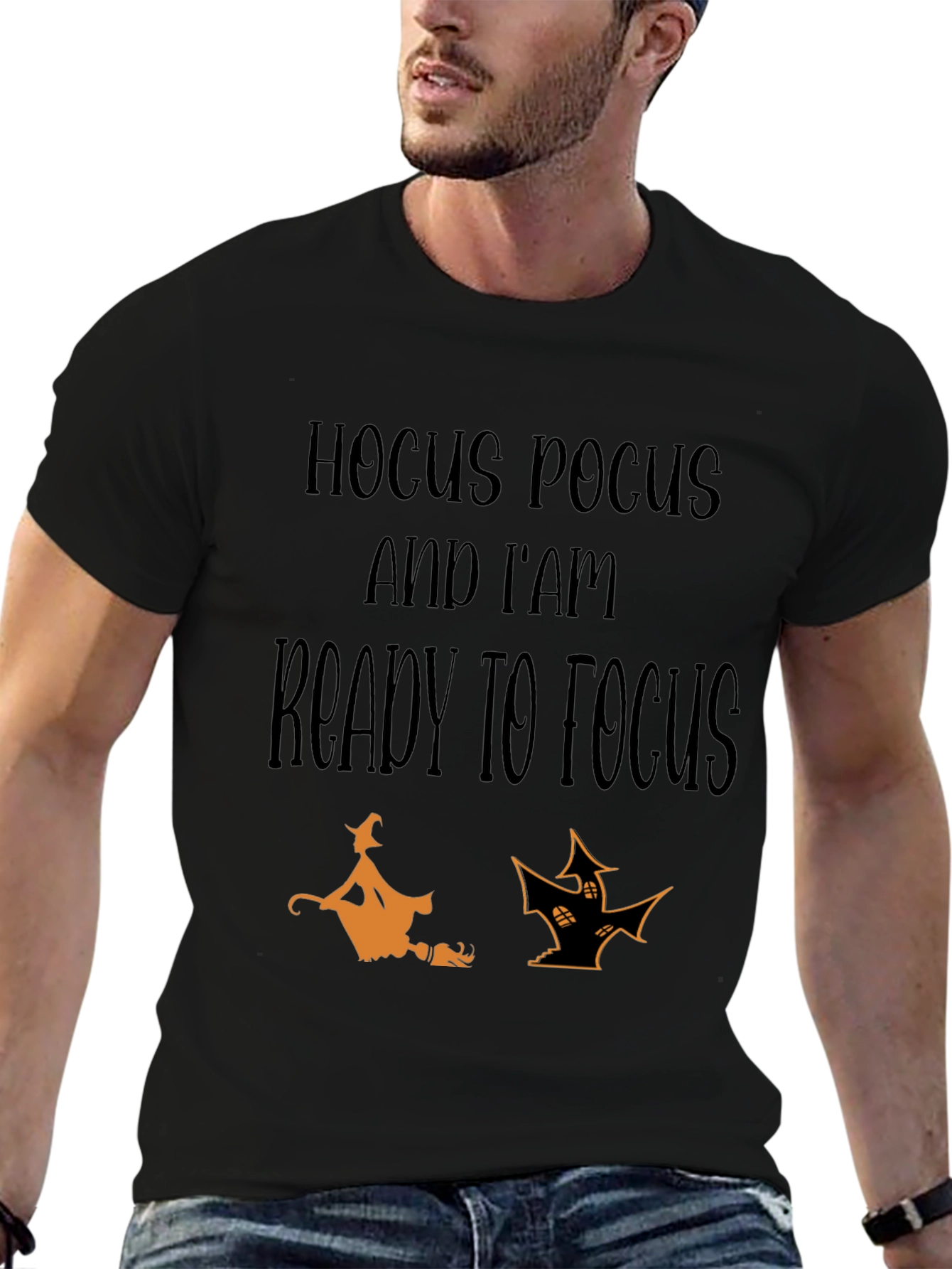 Hocus Pocus Ready to Focus Halloween T-Shirt