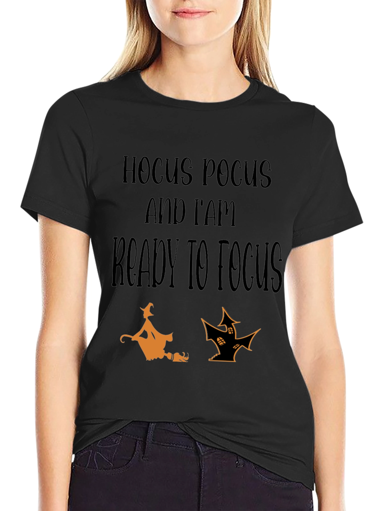Hocus Pocus Ready to Focus Halloween T-Shirt