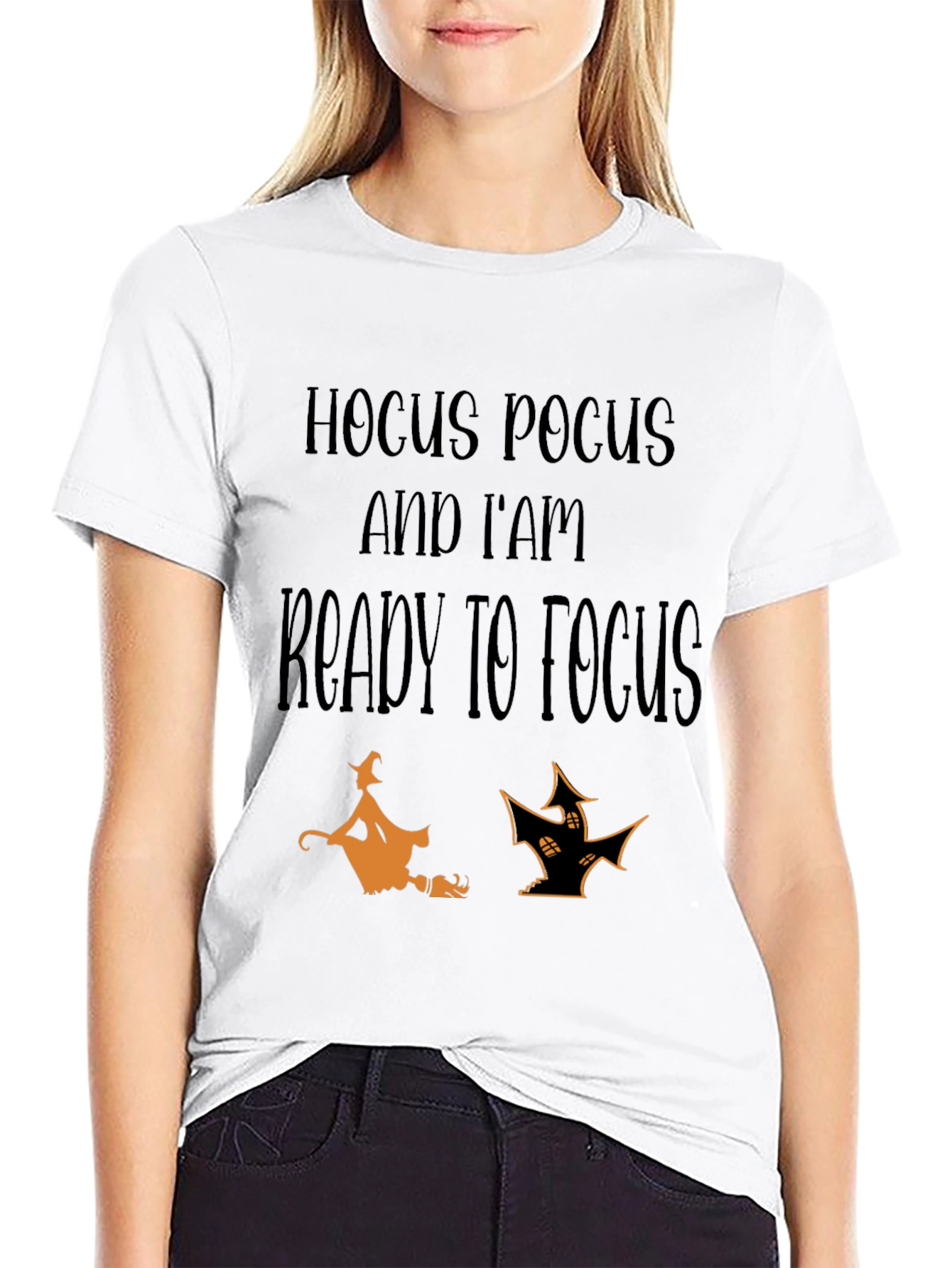 Hocus Pocus Ready to Focus Halloween T-Shirt