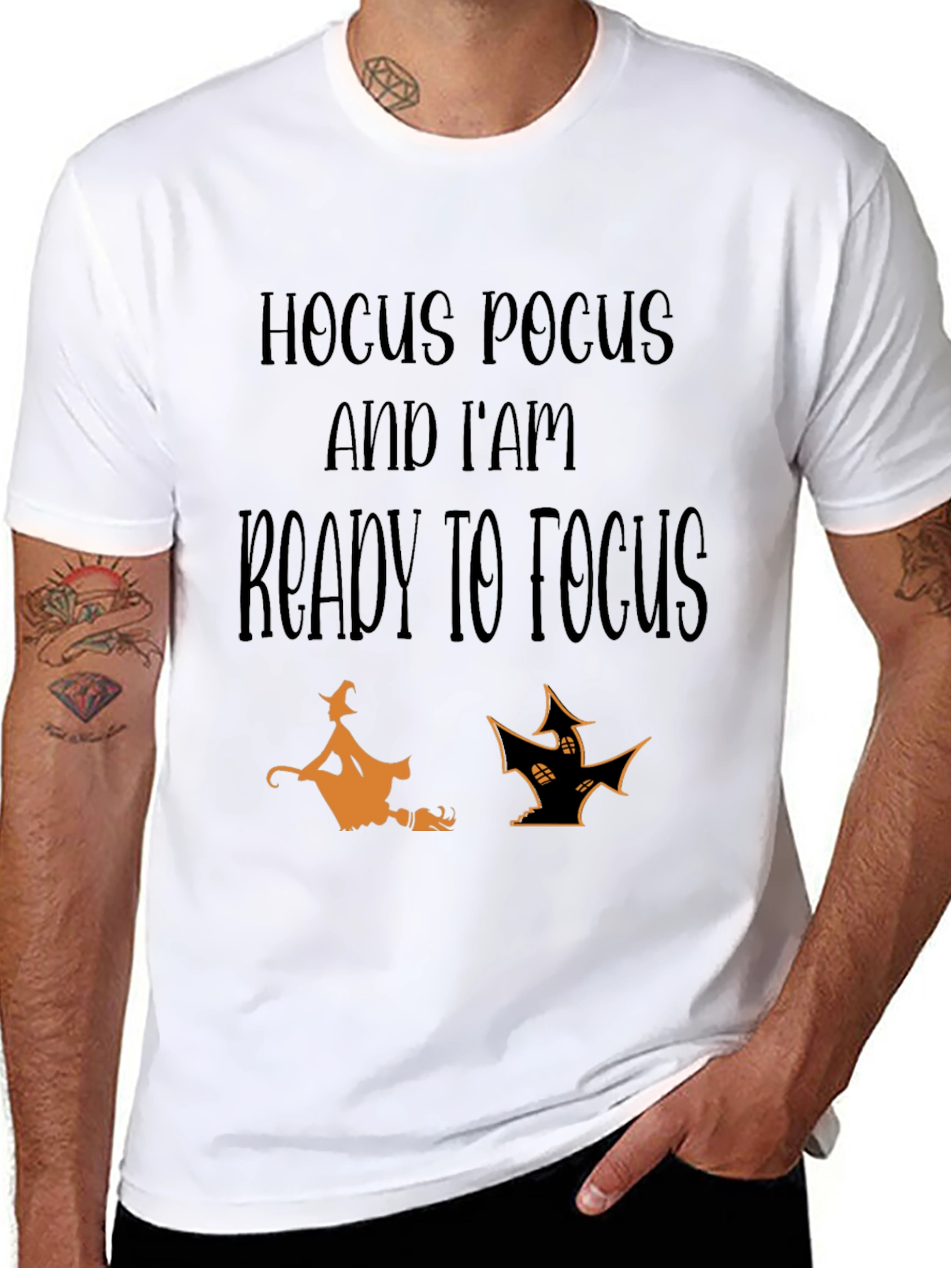 Hocus Pocus Ready to Focus Halloween T-Shirt