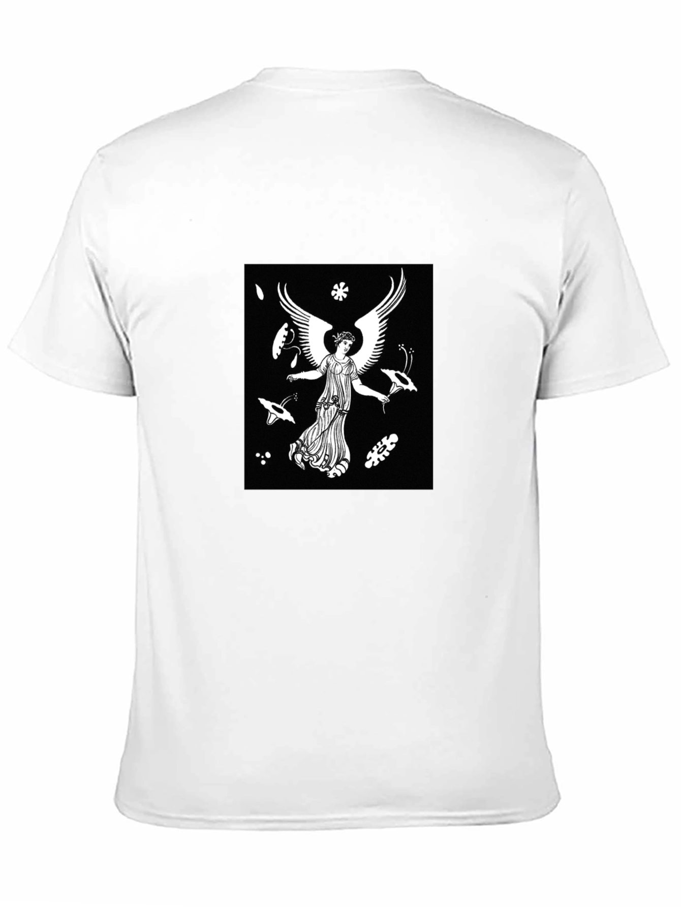 Angel Graphic Black T-Shirt