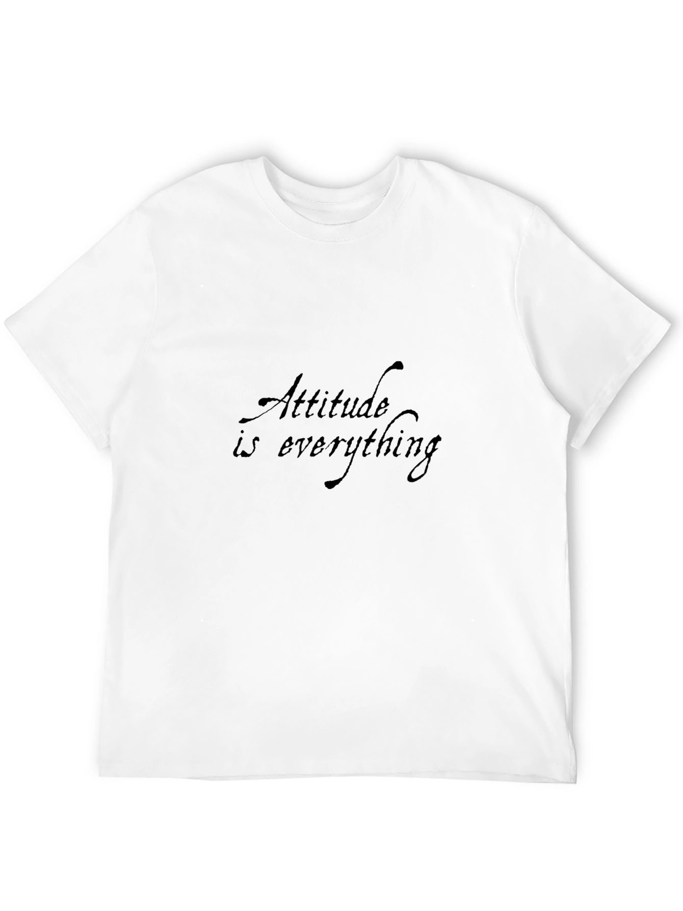 Attitude is Everything Black T-Shirt