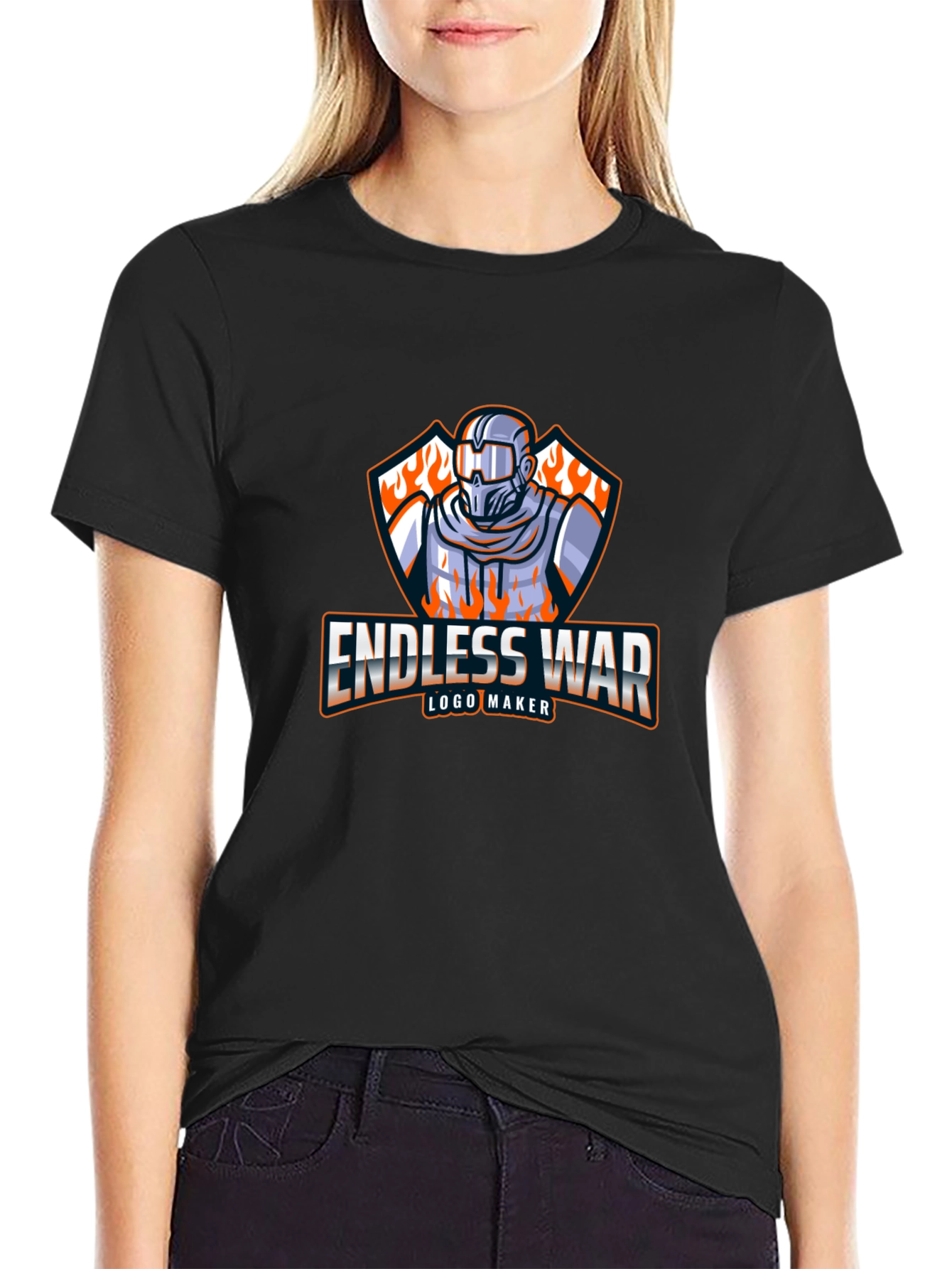 Endless War Logo T-Shirt - Premium Graphic Tee