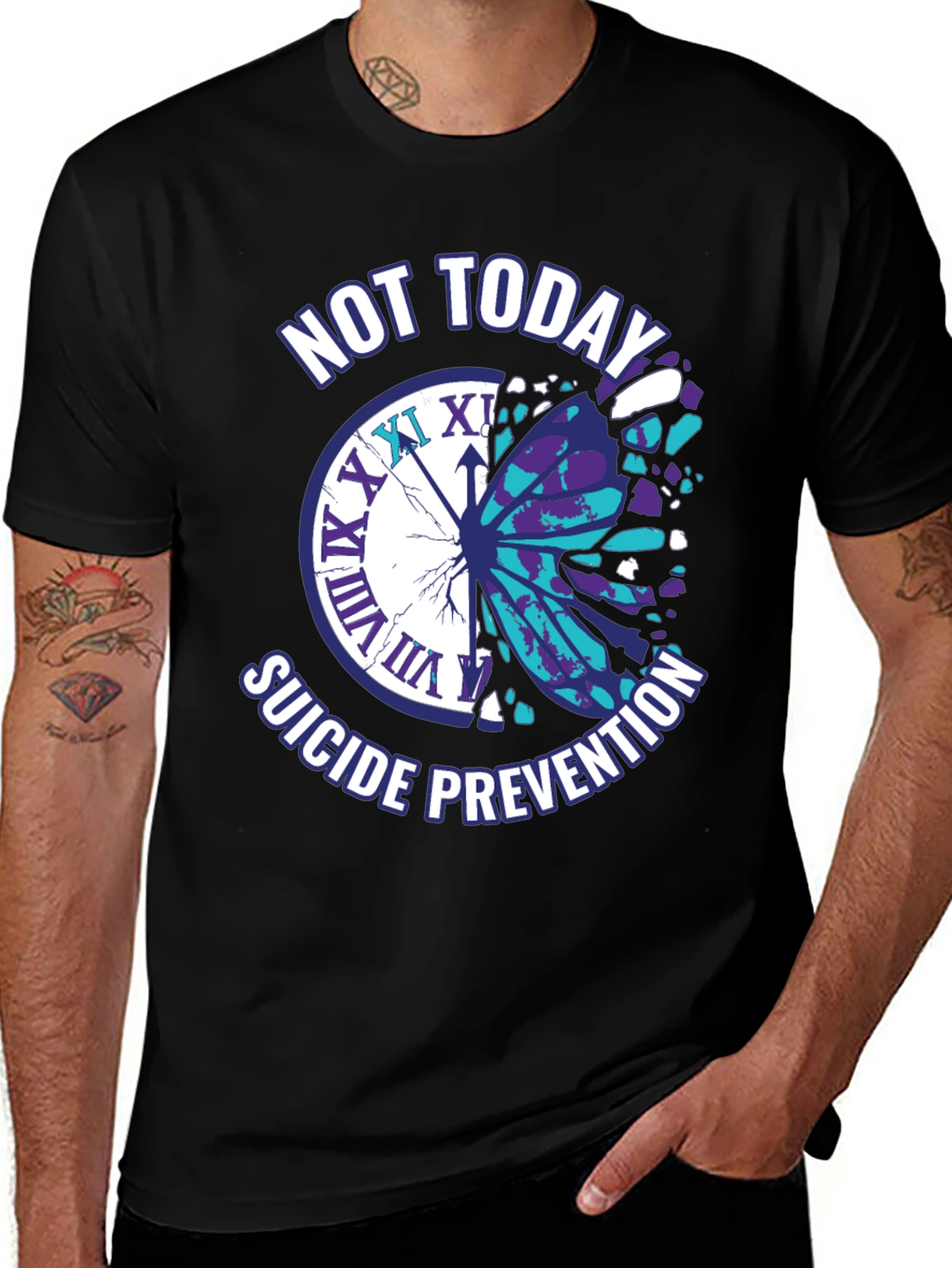 Not Today Suicide Prevention T-Shirt