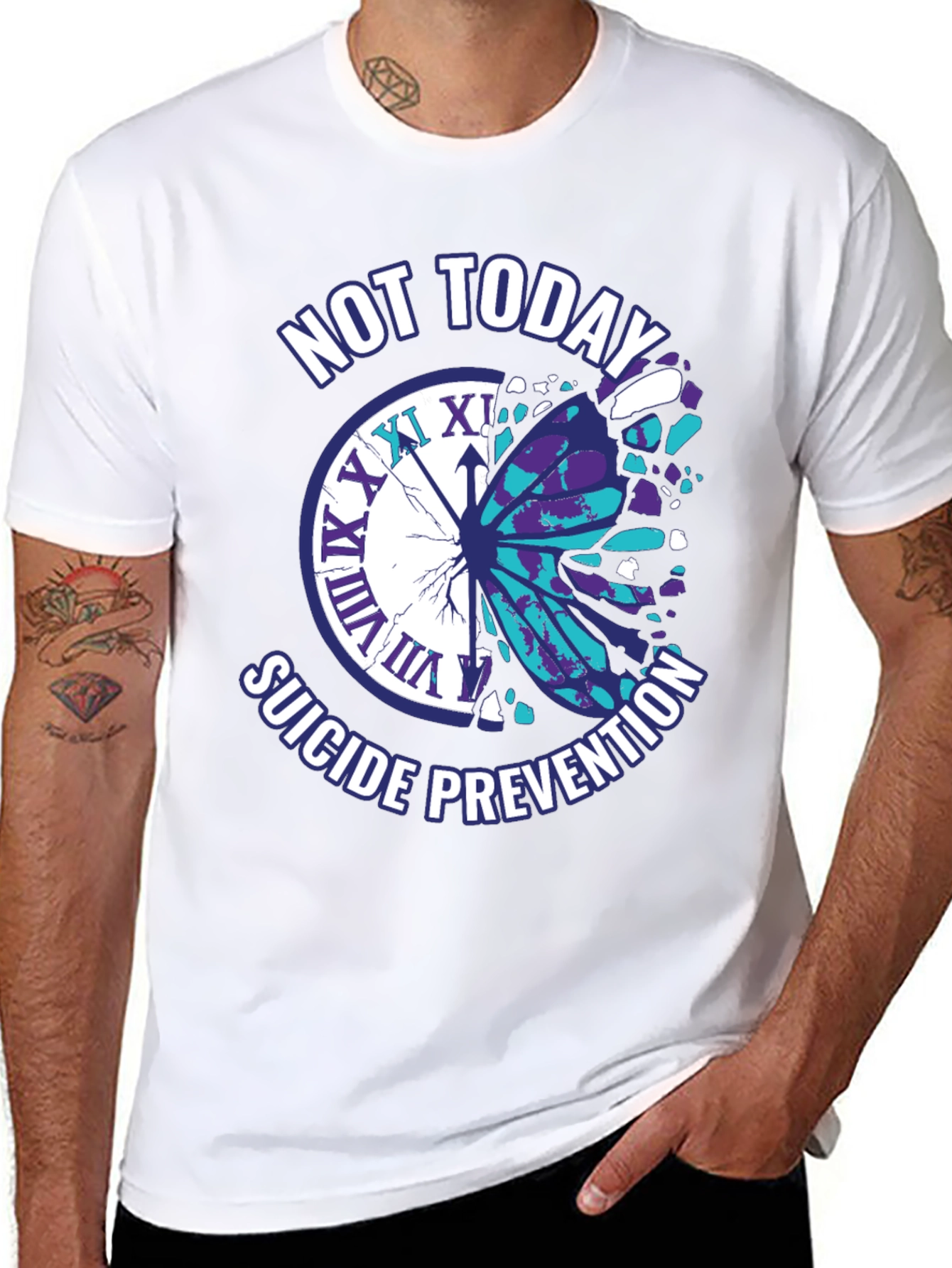 Not Today Suicide Prevention T-Shirt