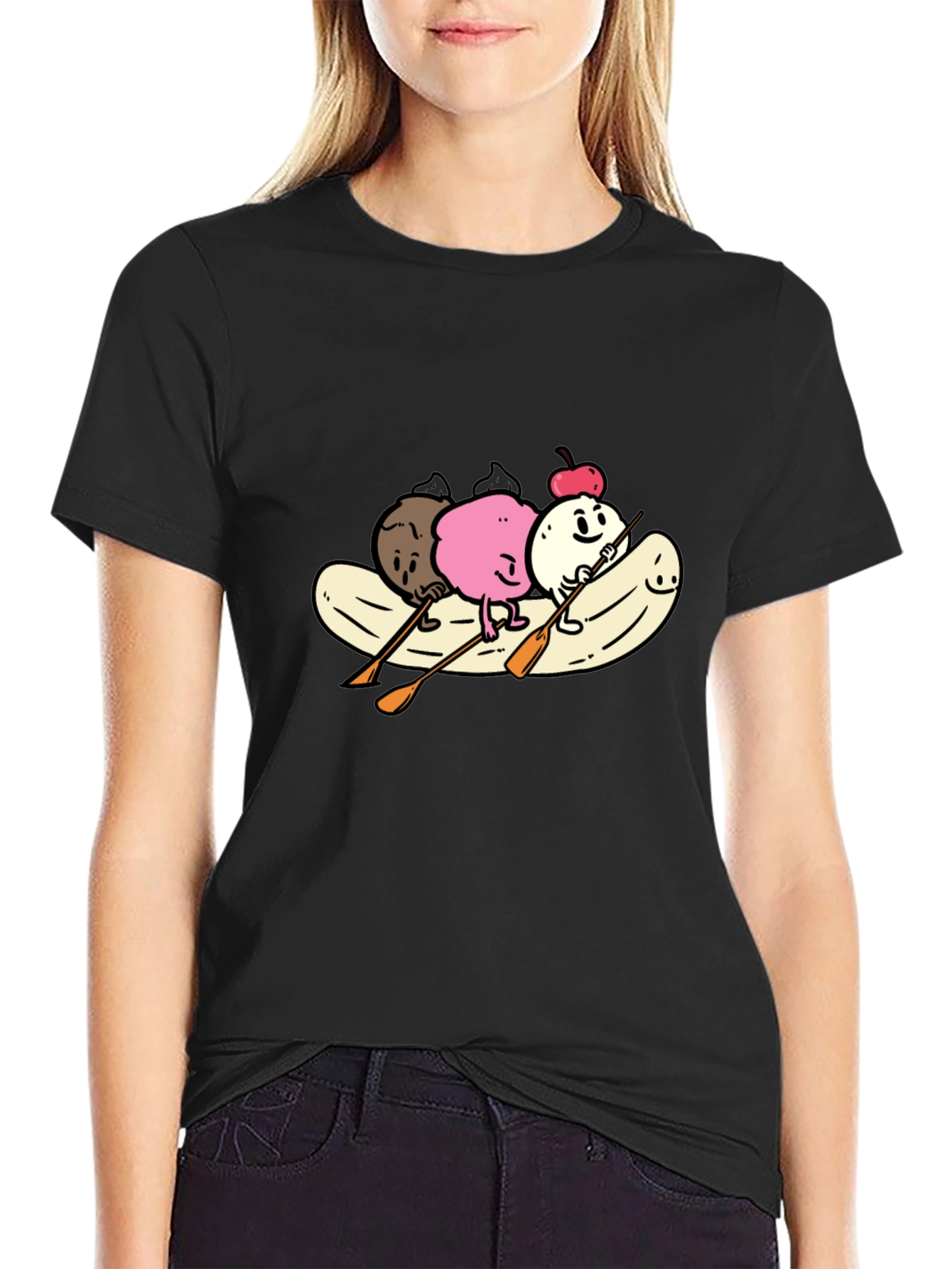 Ice Cream Banana Split T-Shirt