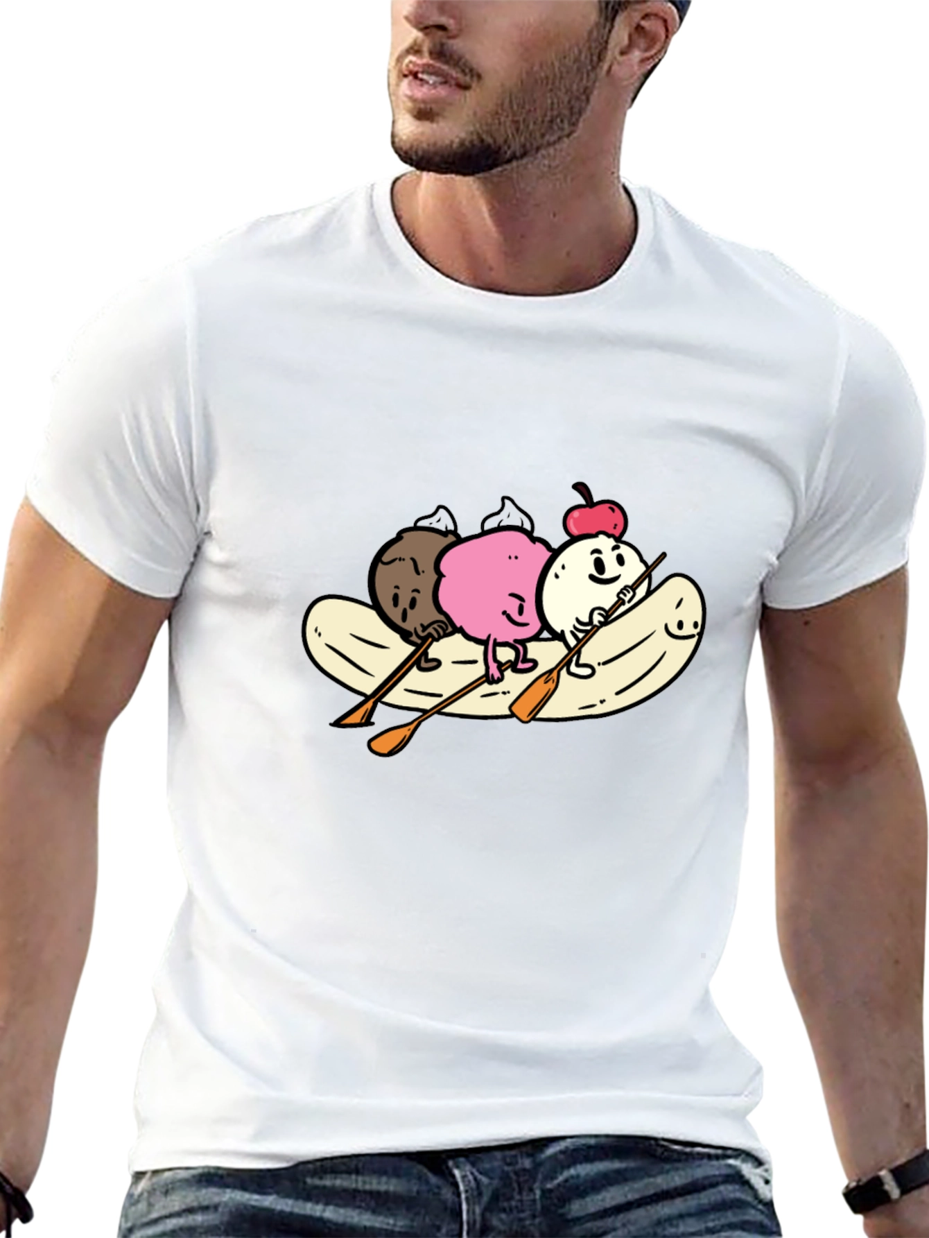 Ice Cream Banana Split T-Shirt