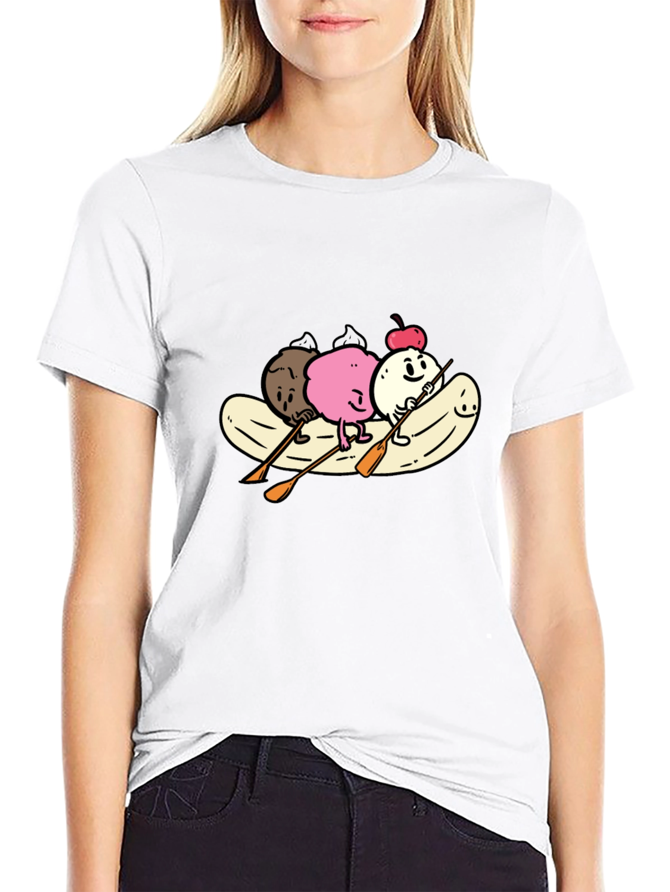 Ice Cream Banana Split T-Shirt