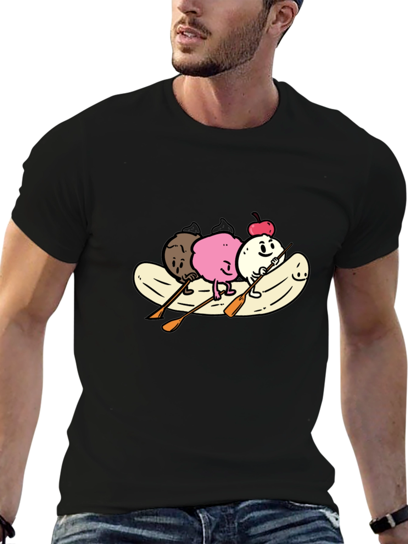 Ice Cream Banana Split T-Shirt