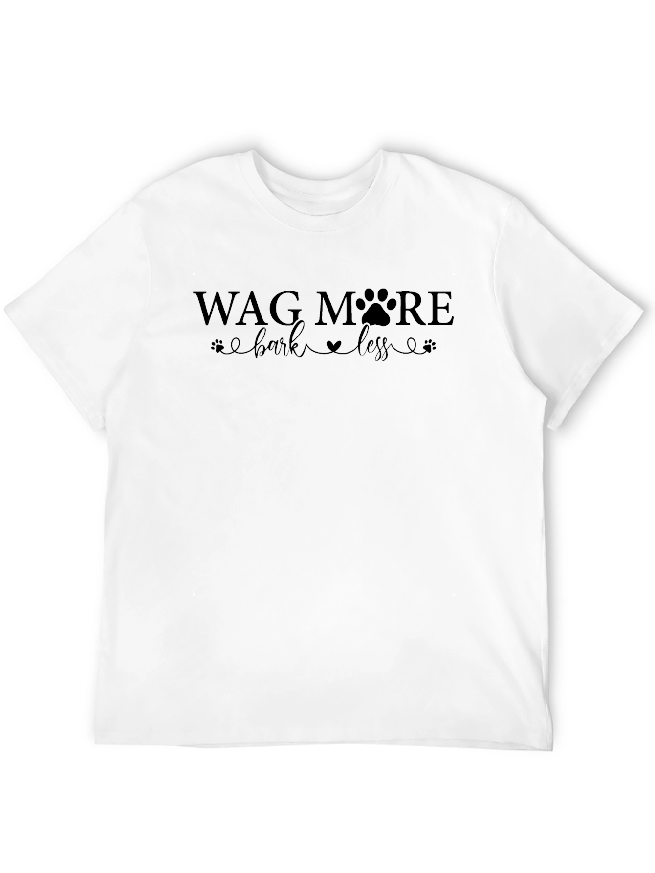 Wag More Bark Less T-Shirt