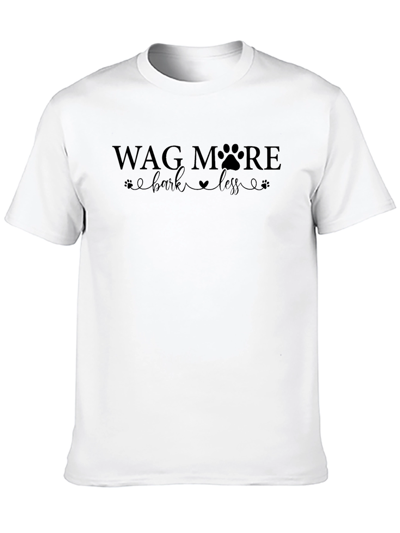 Wag More Bark Less T-Shirt