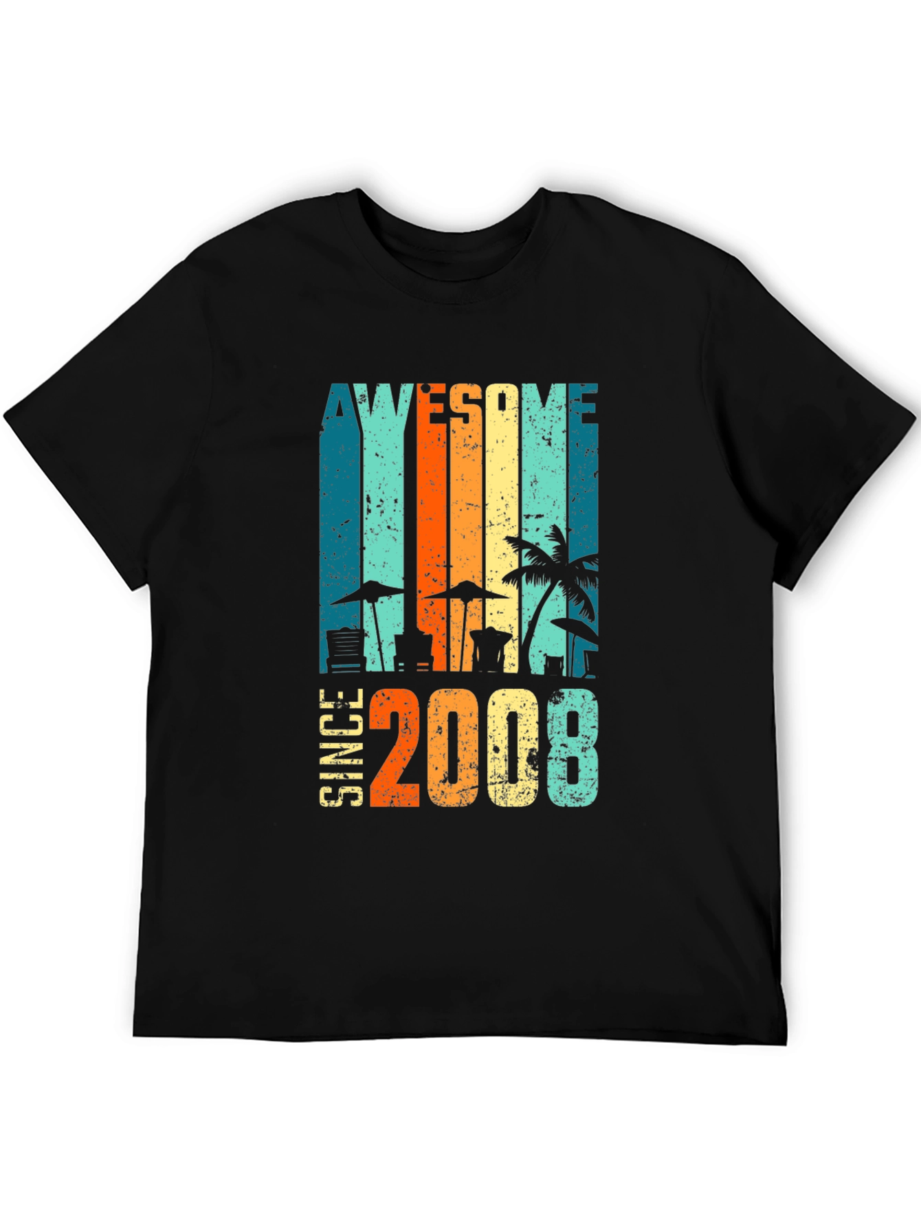 Awesome Since 2008 Beach T-Shirt