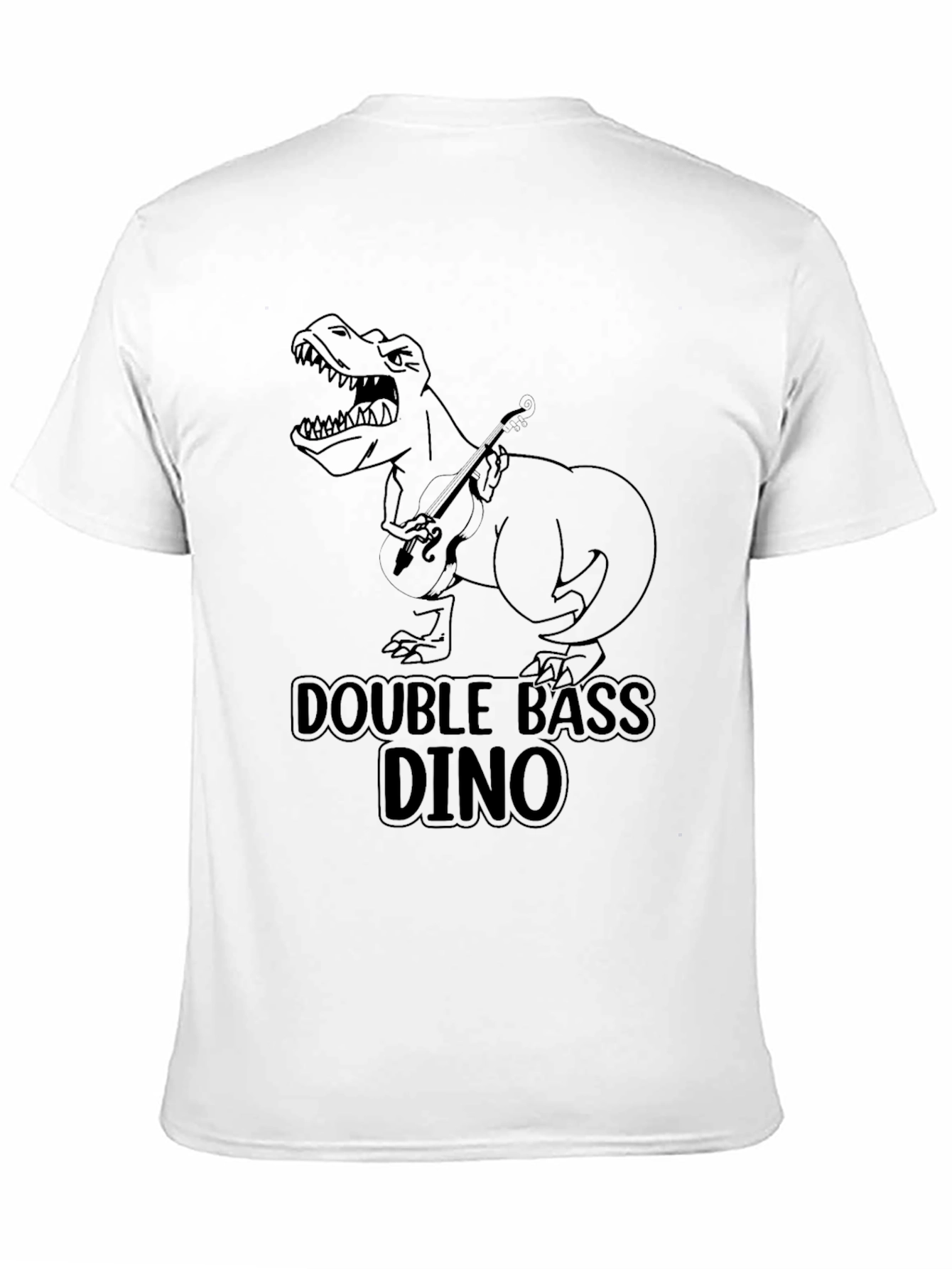 Double Bass Dino Graphic T-Shirt