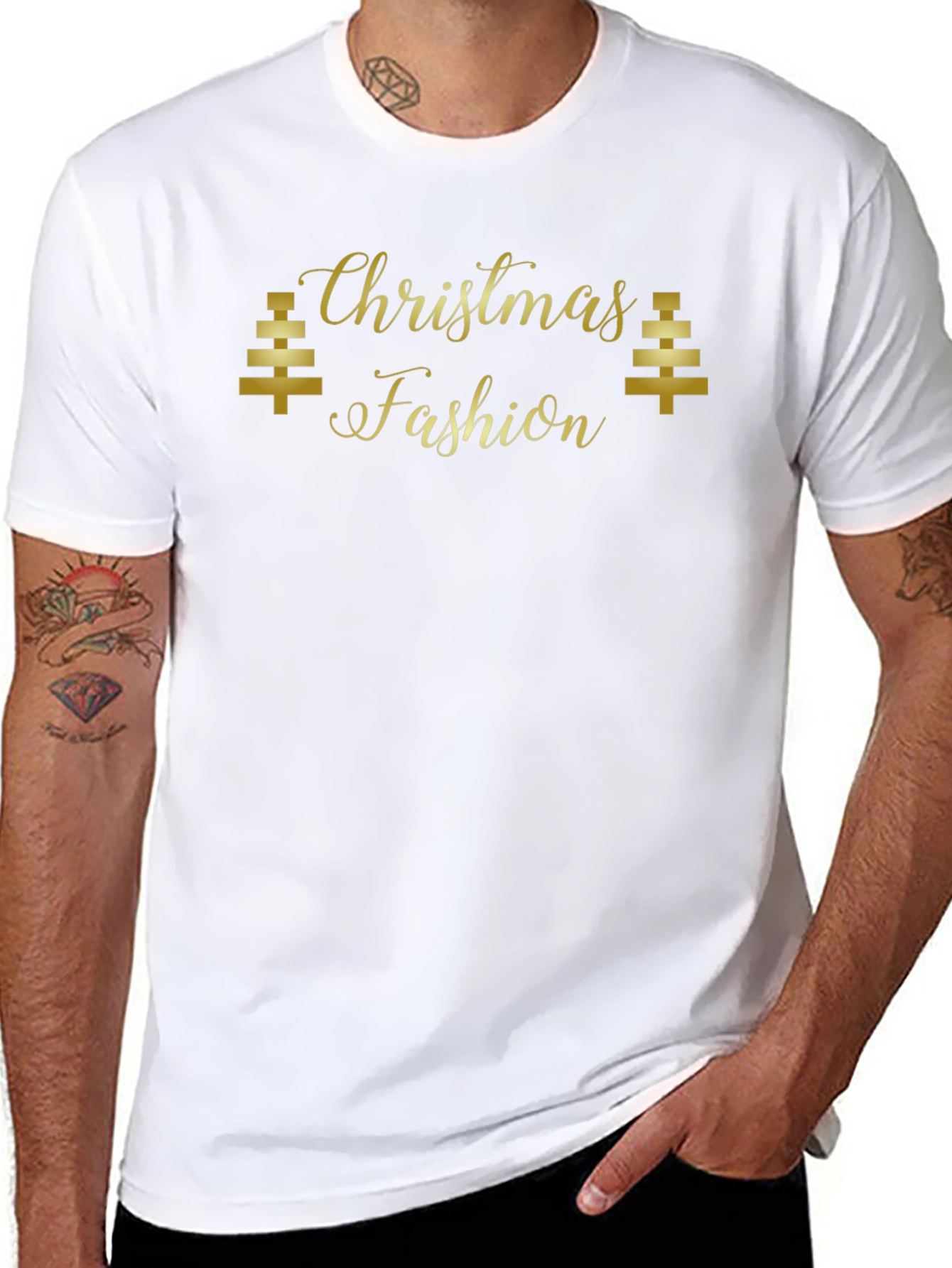 Christmas Fashion Tee - Holiday Style