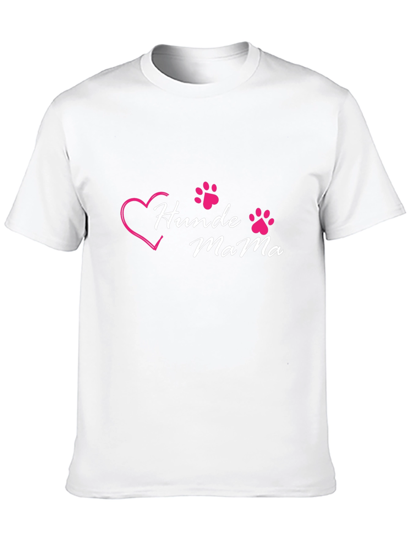 Hunde Mama Dog Lover T-Shirt - Black