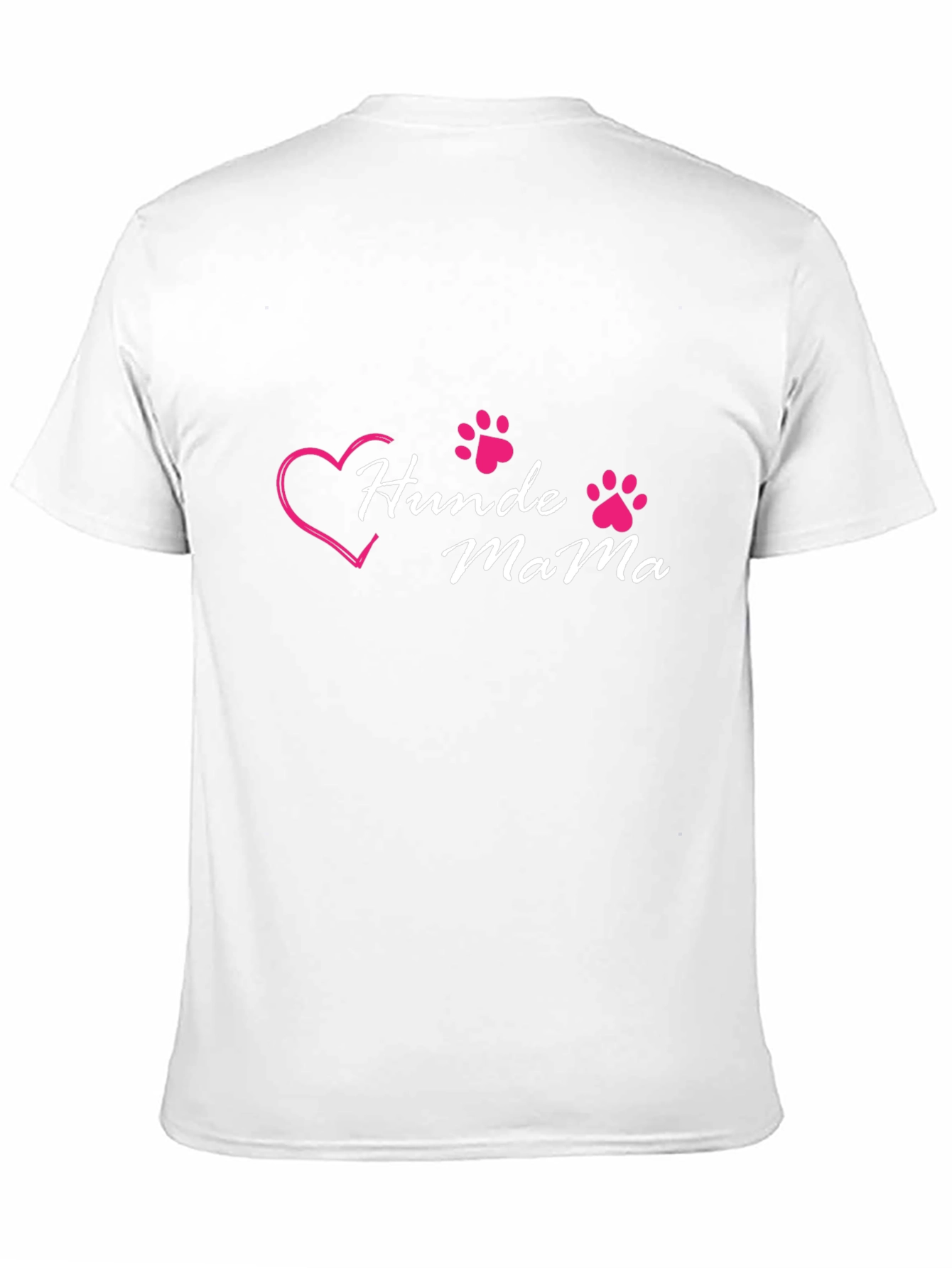 Hunde Mama Dog Lover T-Shirt - Black