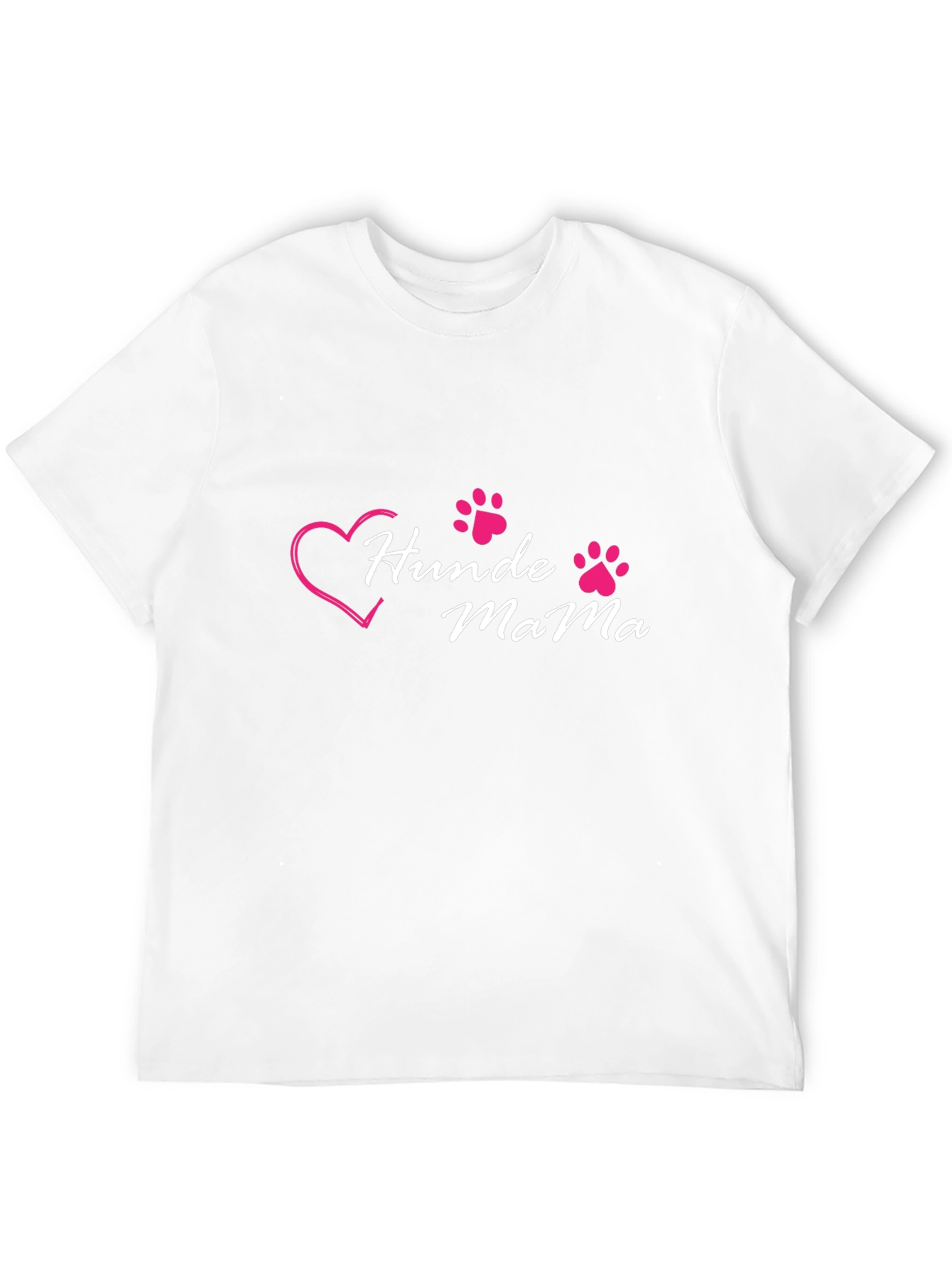 Hunde Mama Dog Lover T-Shirt - Black