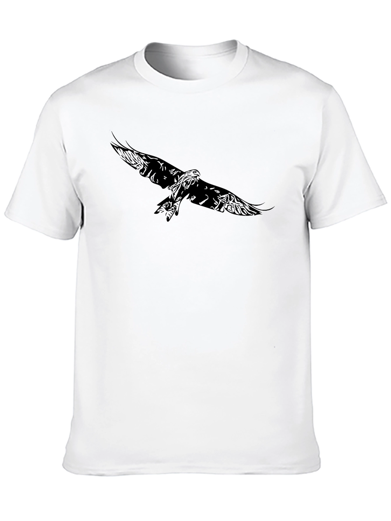 Black Eagle Graphic Tee - Stylish Mens T-Shirt