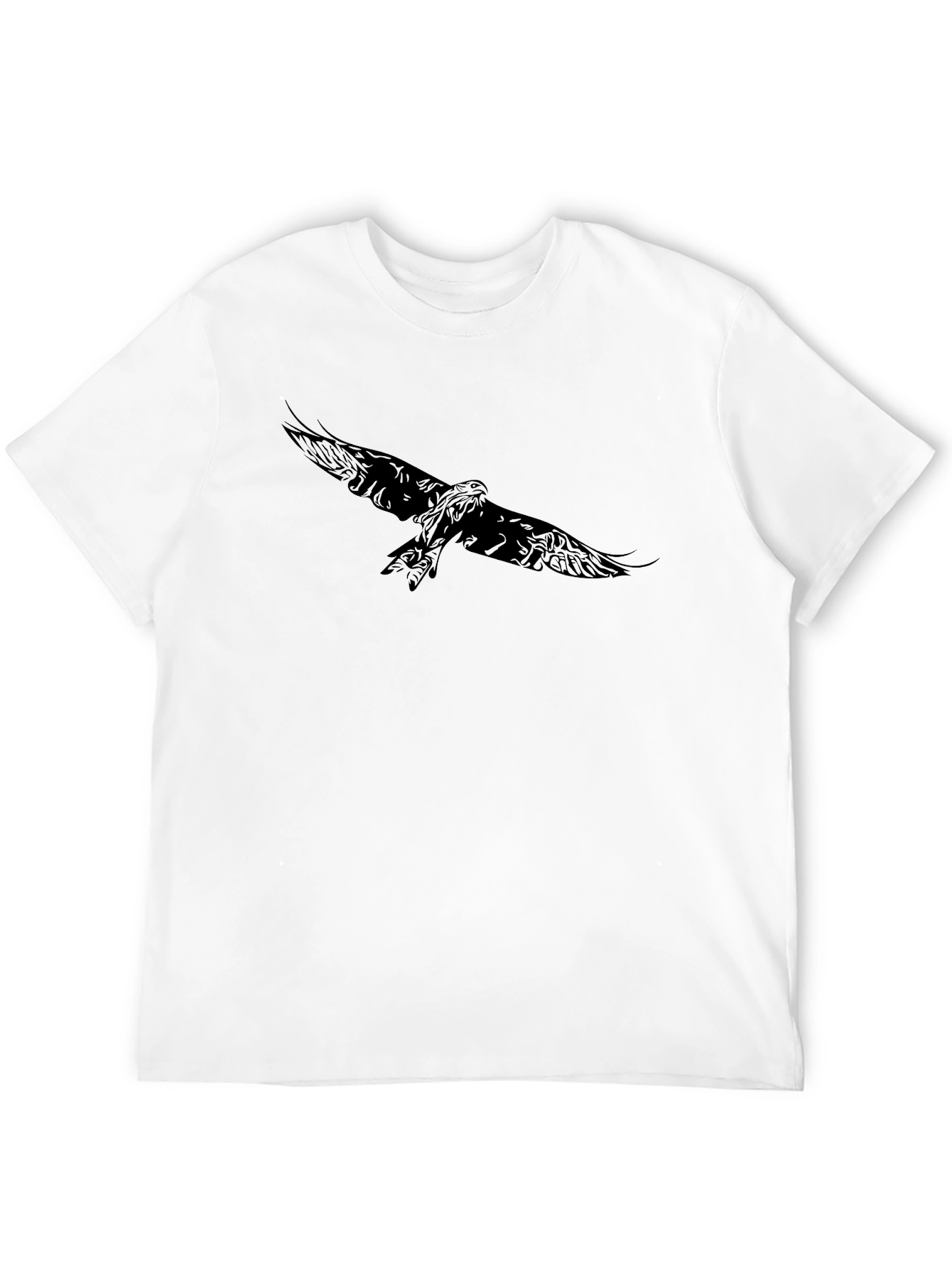 Black Eagle Graphic Tee - Stylish Mens T-Shirt