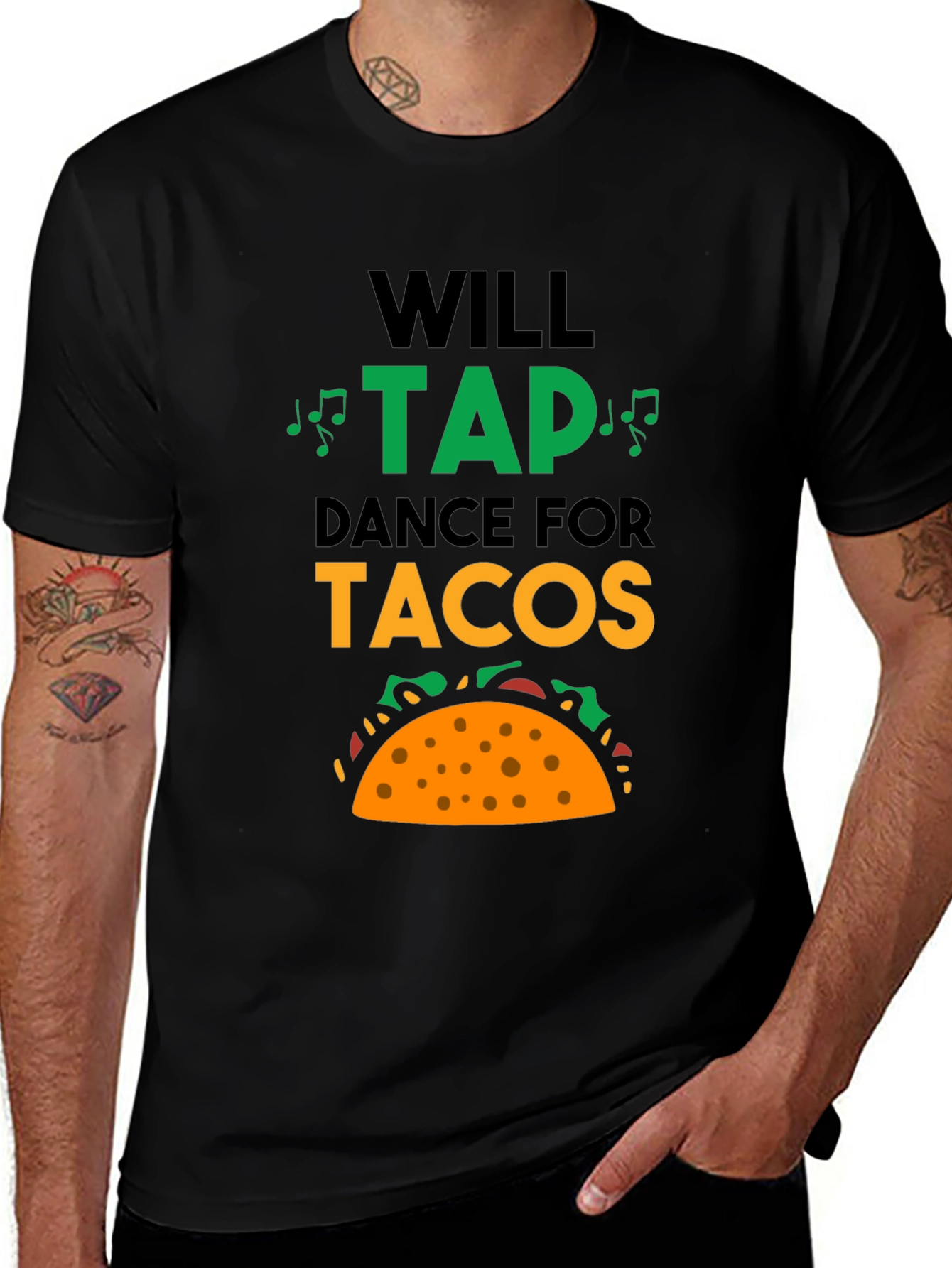 Will Tap Dance for Tacos Graphic Tee