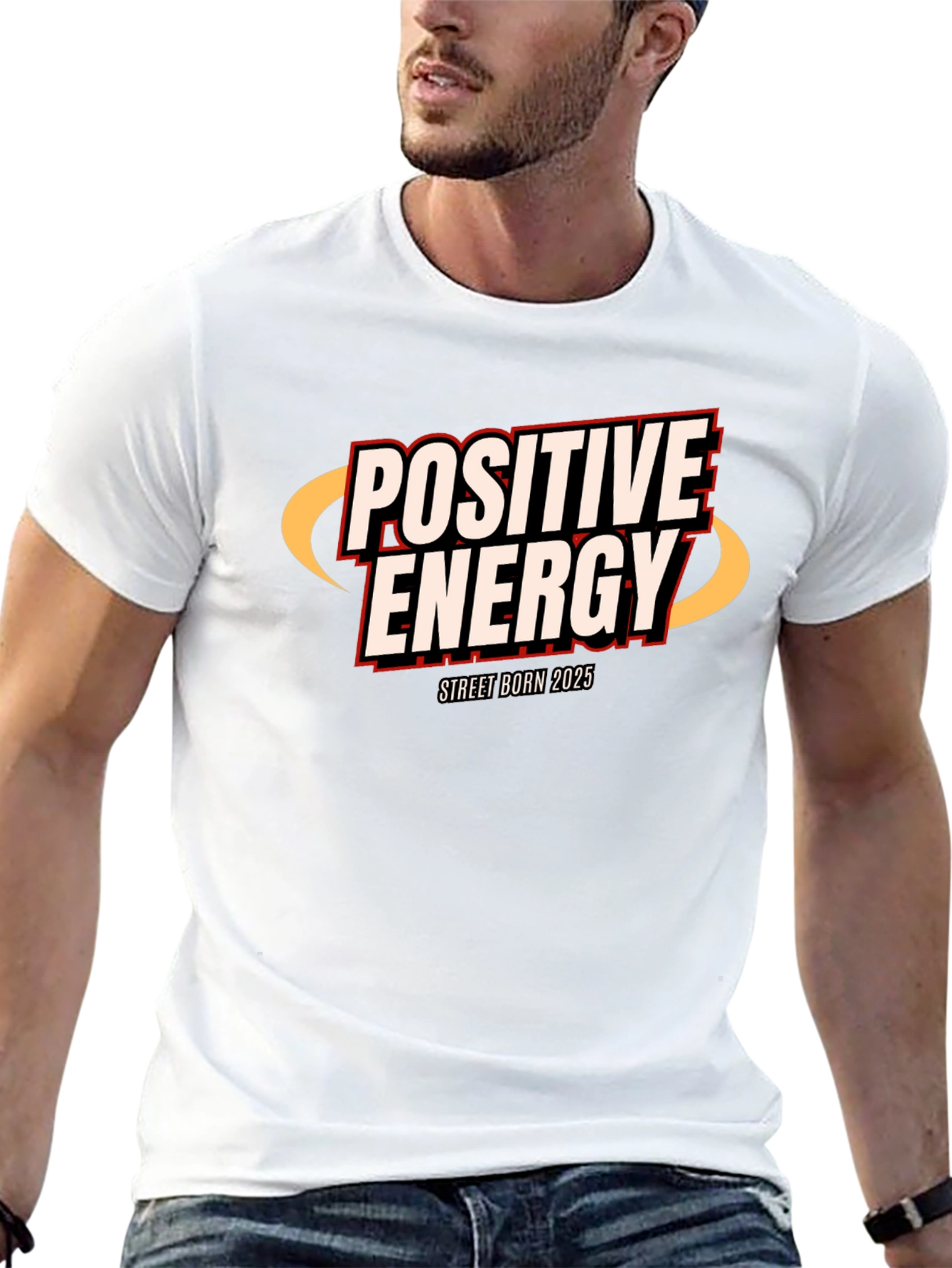 Positive Energy Street Born 2025 Black T-Shirt