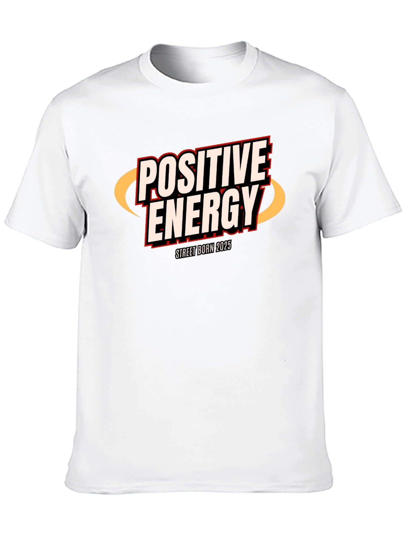 Positive Energy Street Born 2025 Black T-Shirt