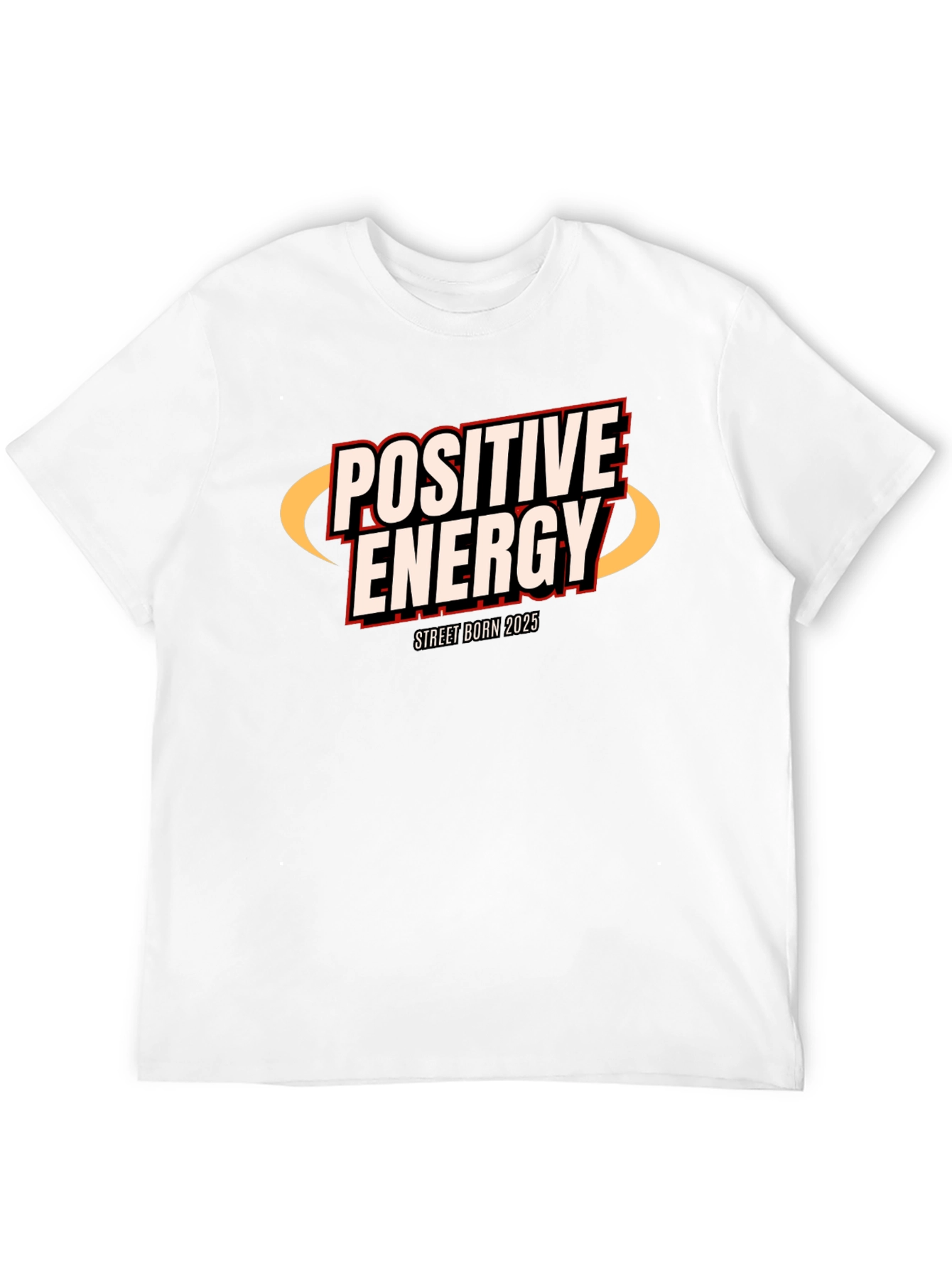 Positive Energy Street Born 2025 Black T-Shirt