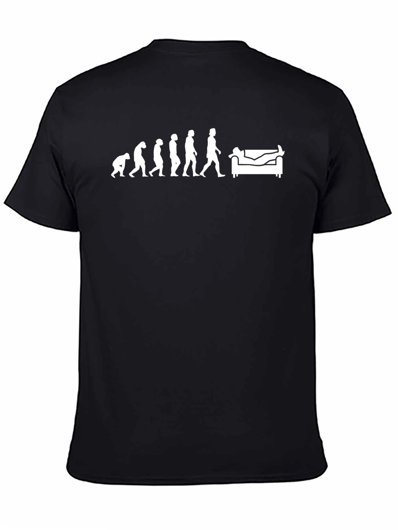 Evolution to Couch Potato T-Shirt