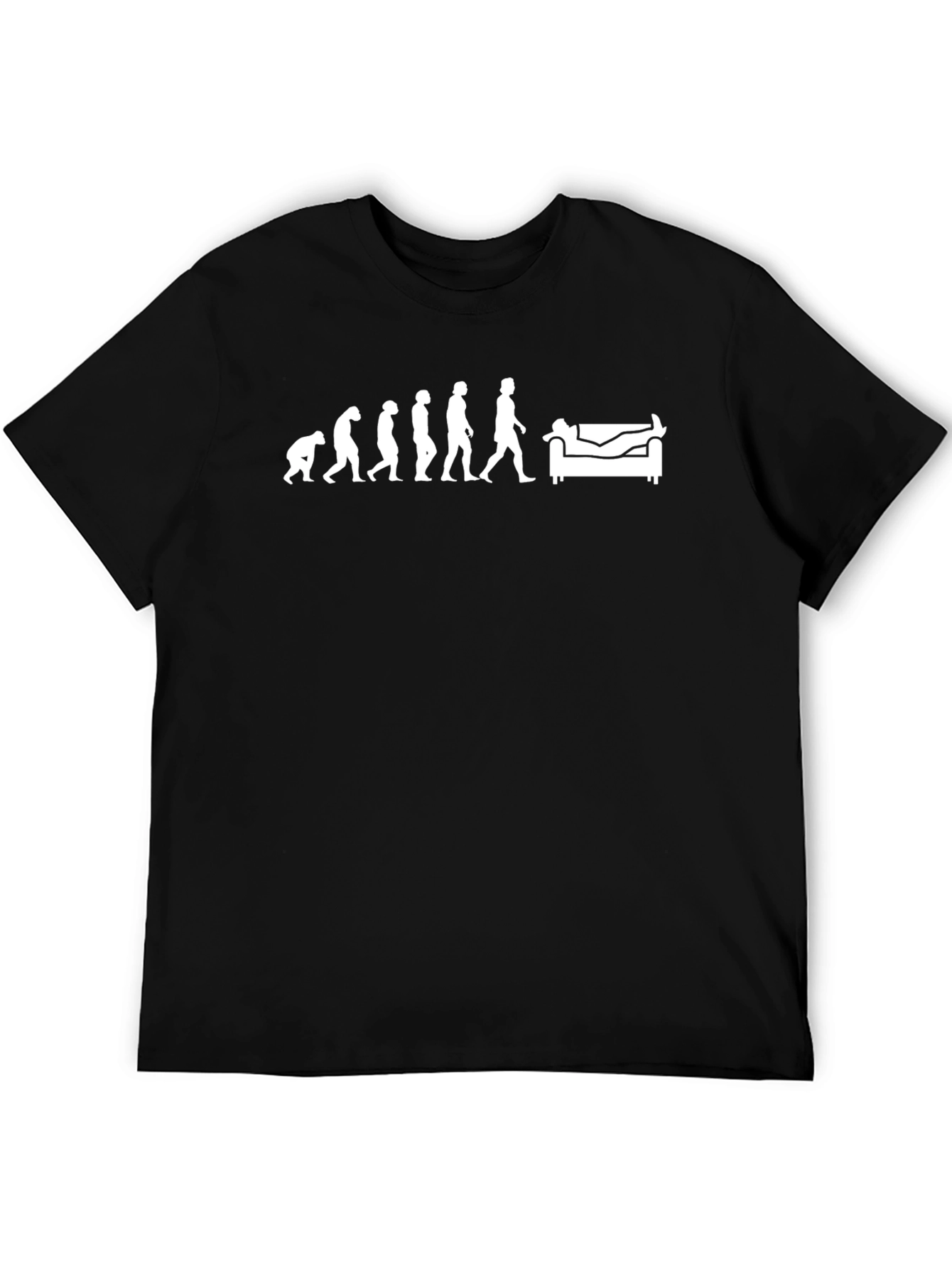 Evolution to Couch Potato T-Shirt