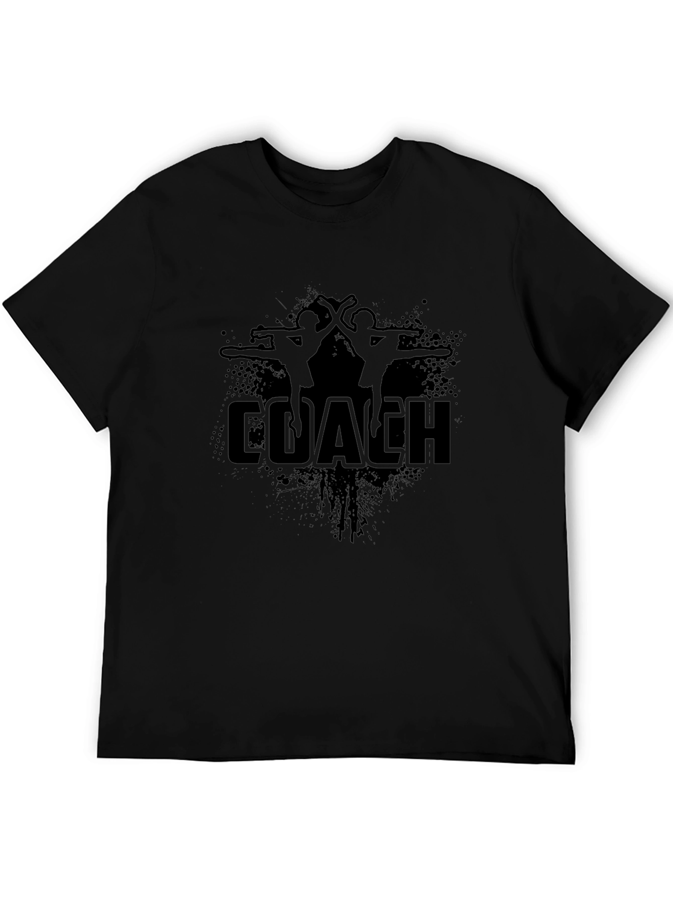 Coach Gymnastics Black T-Shirt