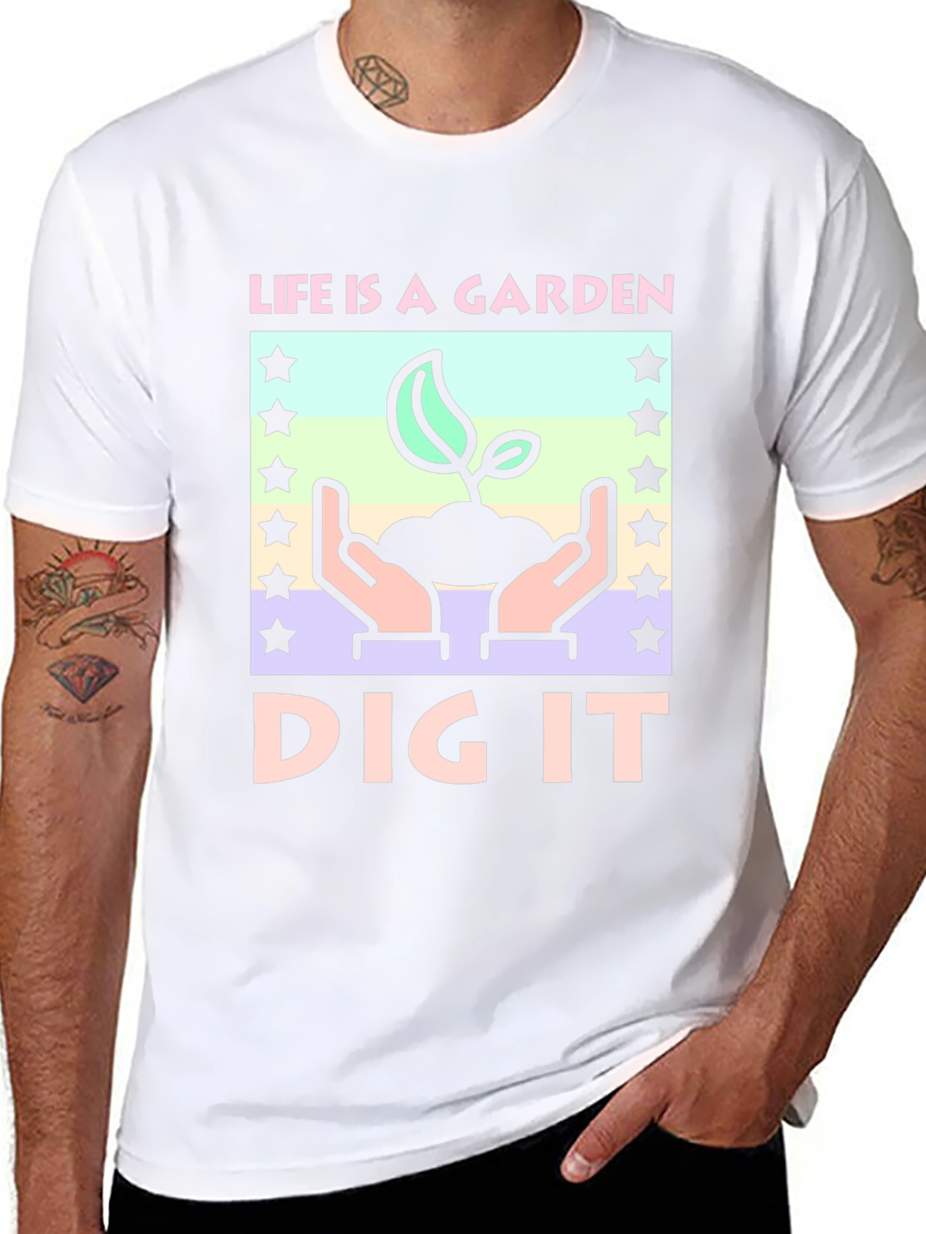 Life is a Garden - Dig It T-Shirt