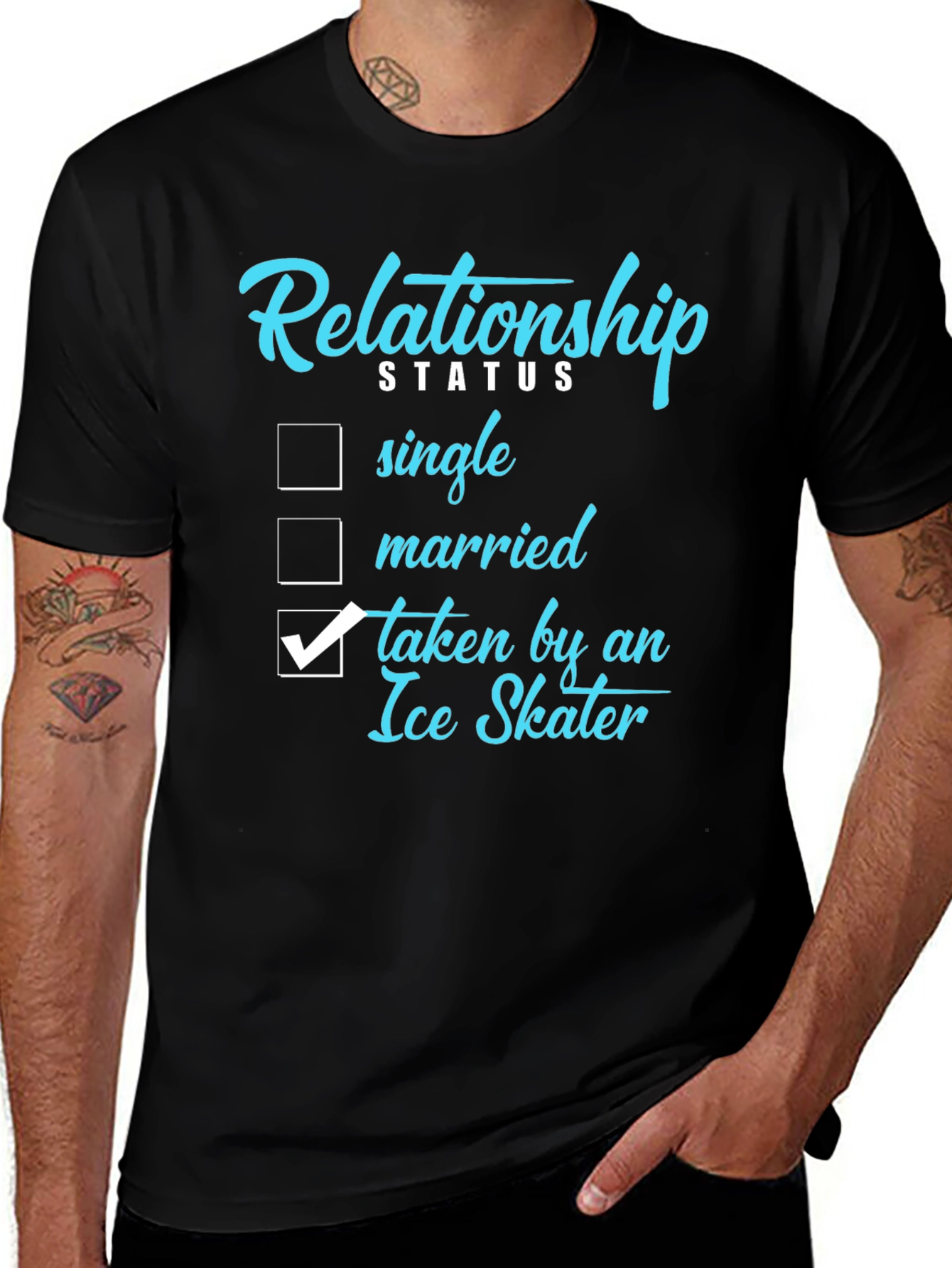 Relationship Status: Taken by an Ice Skater T-Shirt