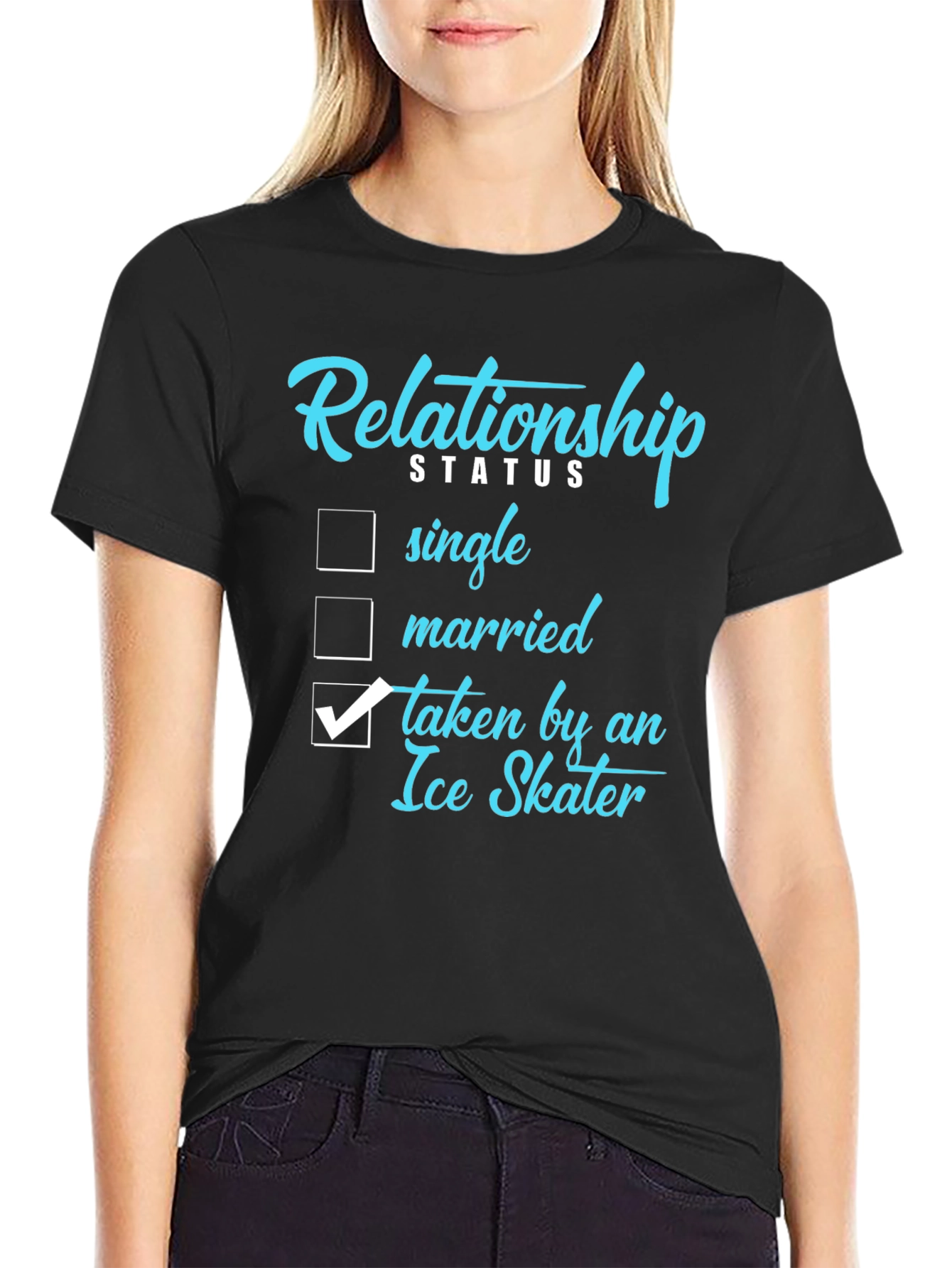 Relationship Status: Taken by an Ice Skater T-Shirt