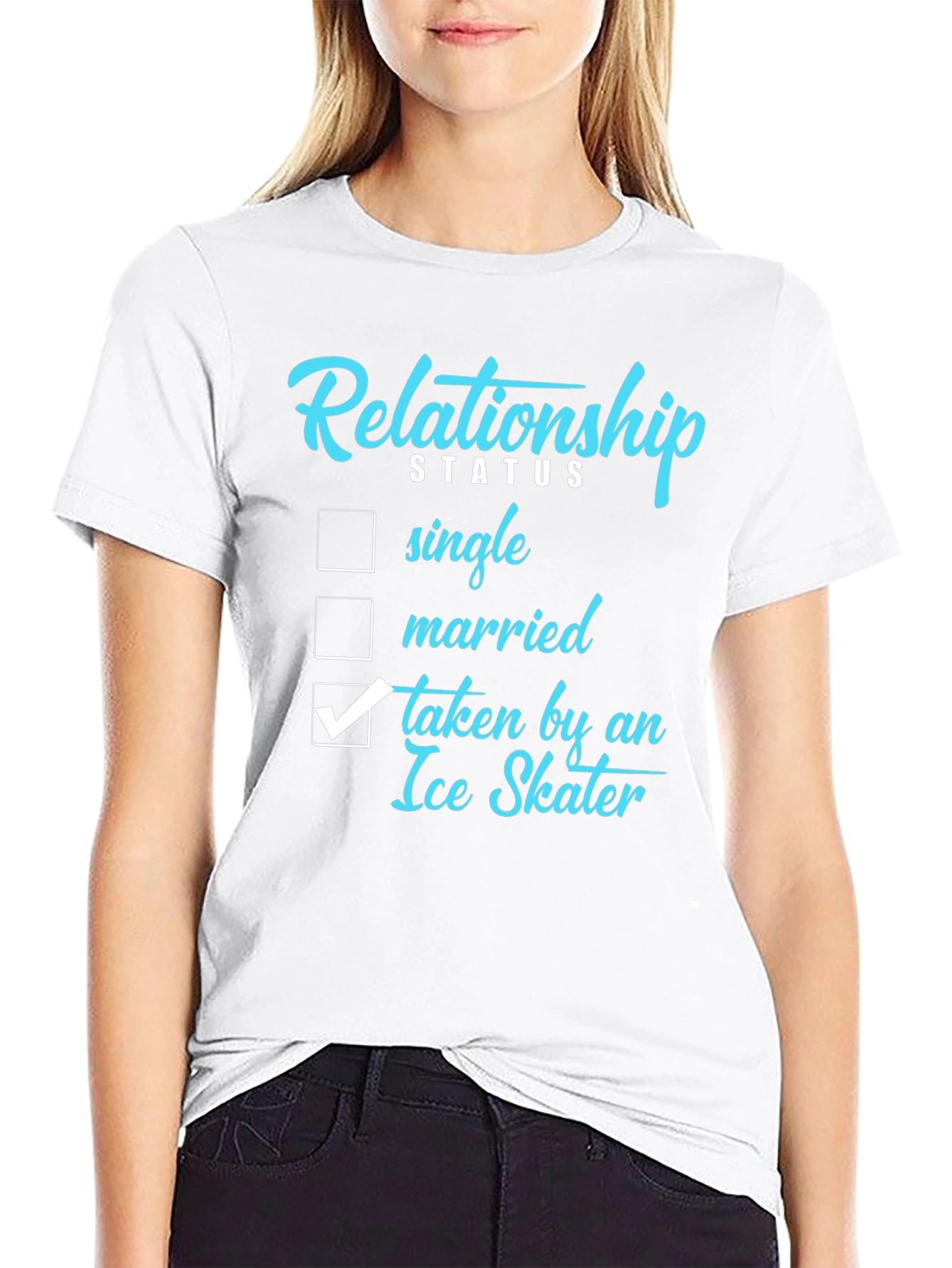 Relationship Status: Taken by an Ice Skater T-Shirt