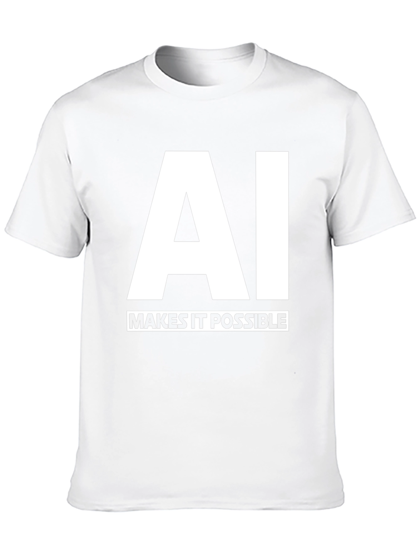 AI Makes It Possible Black T-Shirt