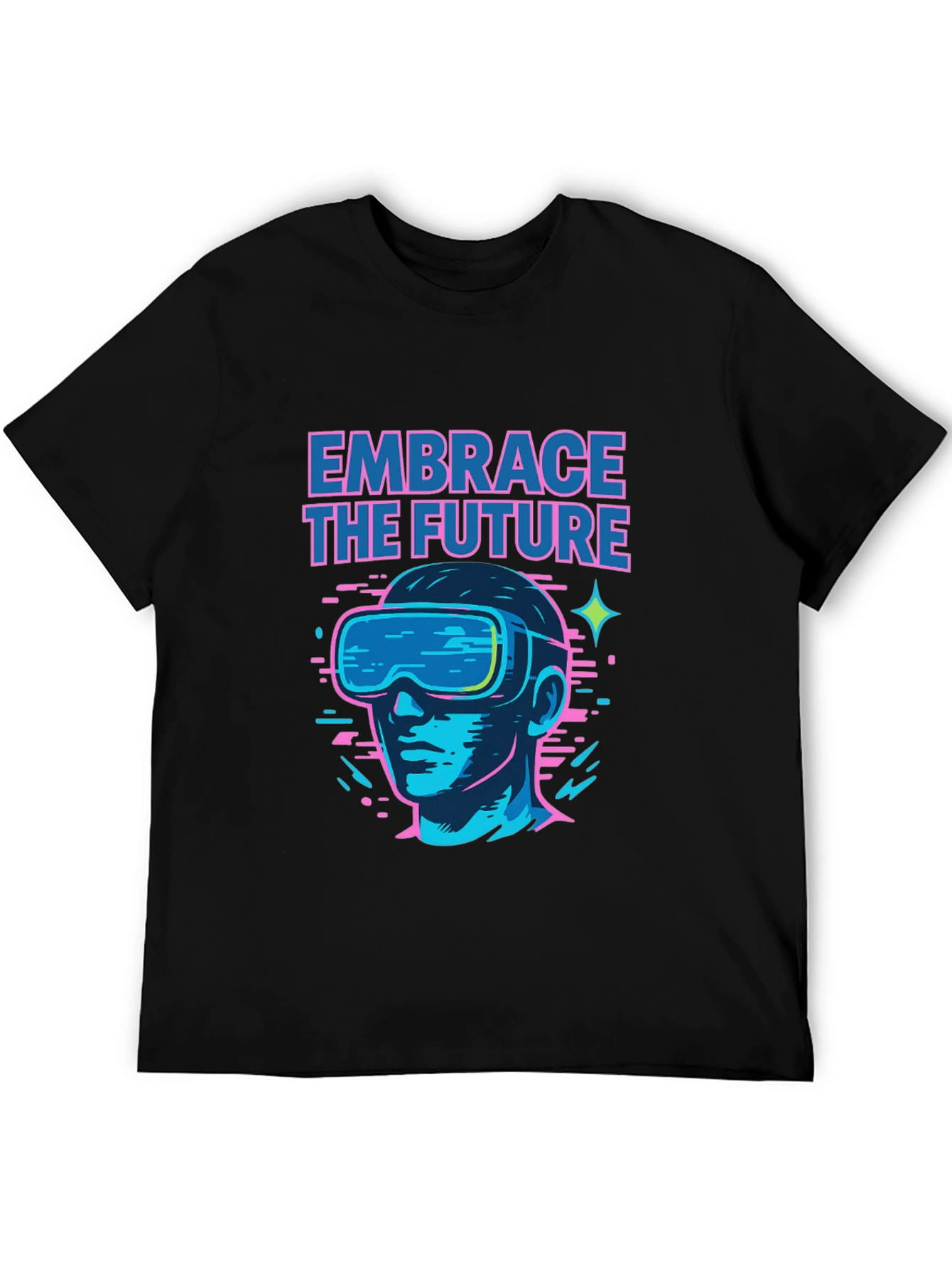 Embrace the Future Graphic Tee - VR Ready