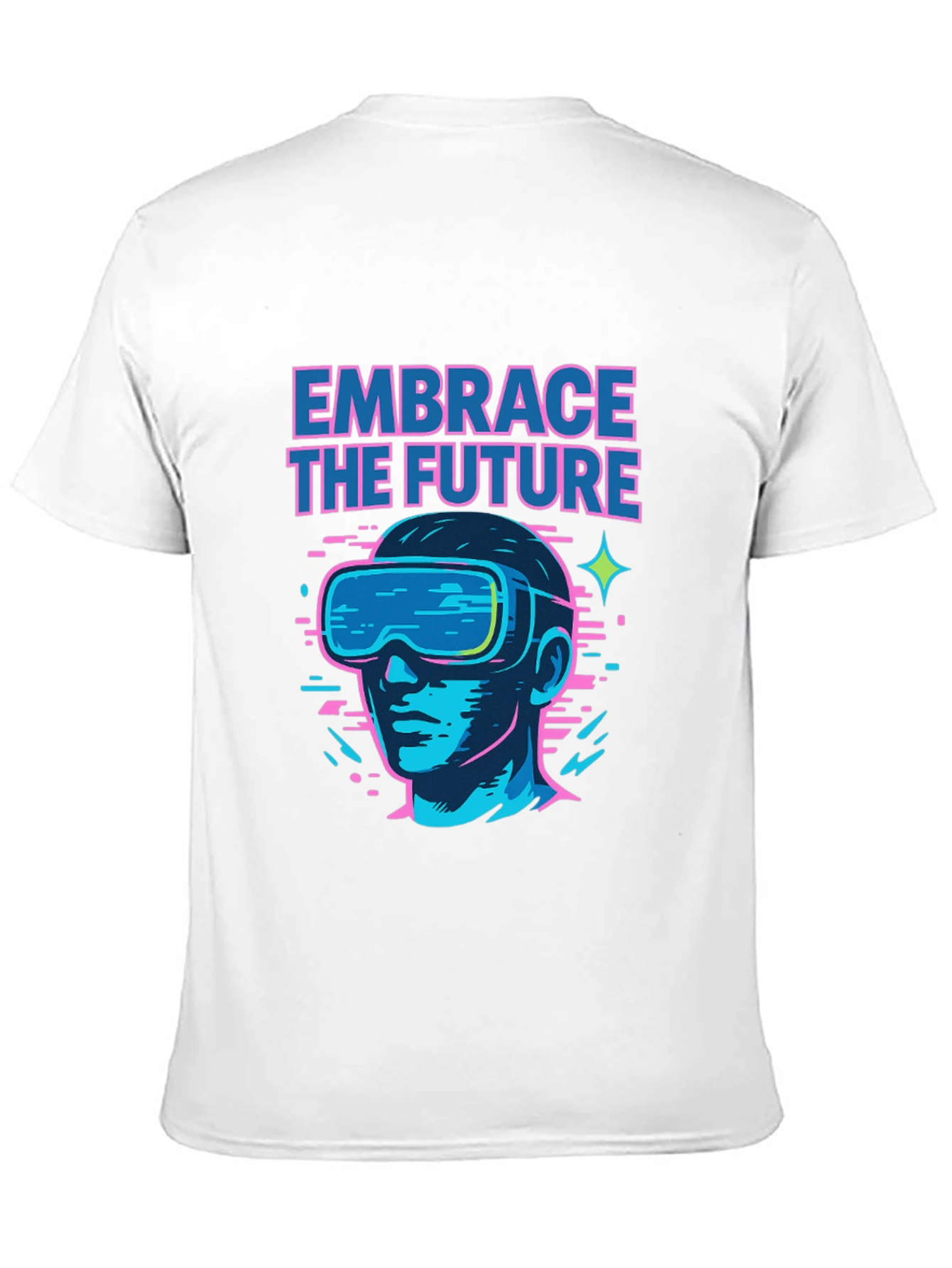 Embrace the Future Graphic Tee - VR Ready