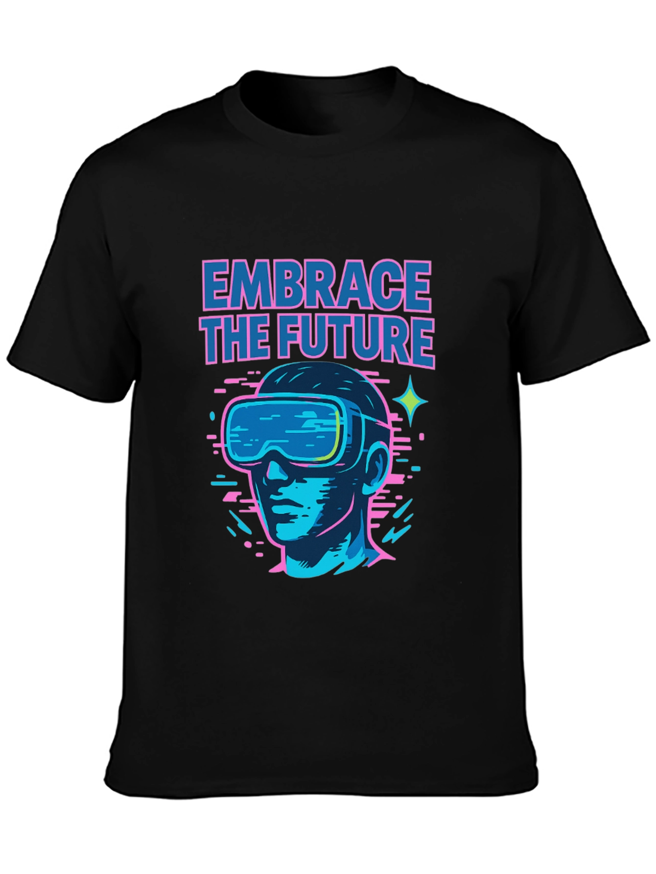 Embrace the Future Graphic Tee - VR Ready