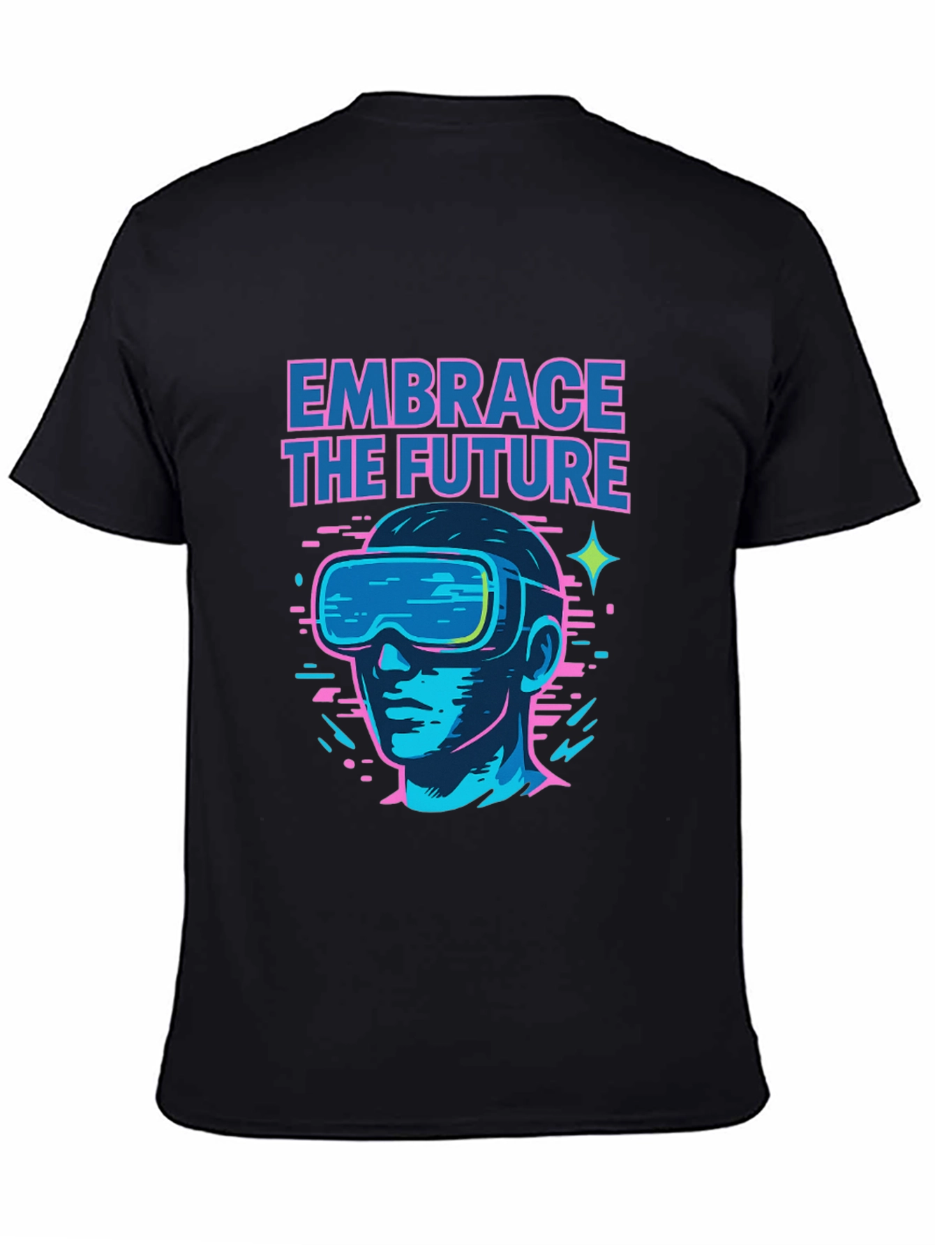 Embrace the Future Graphic Tee - VR Ready