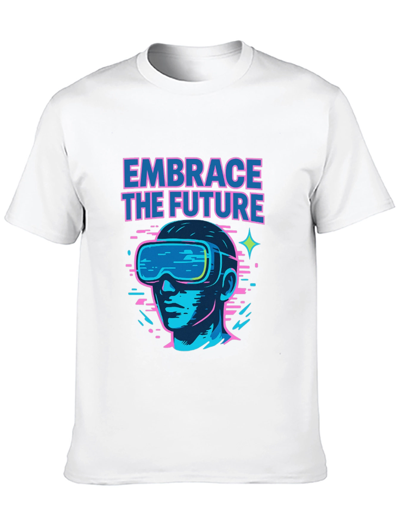 Embrace the Future Graphic Tee - VR Ready