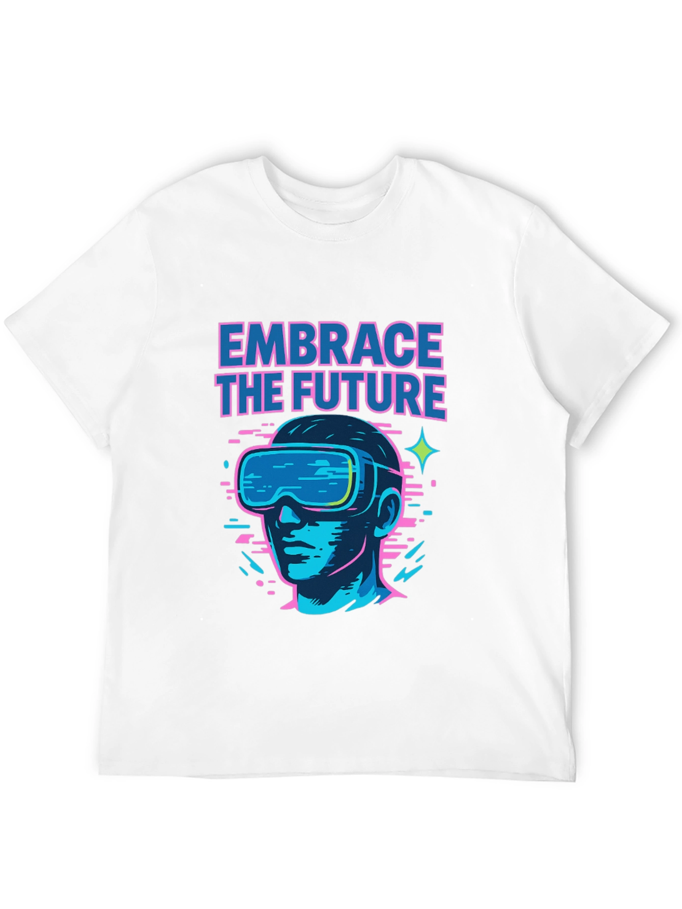 Embrace the Future Graphic Tee - VR Ready