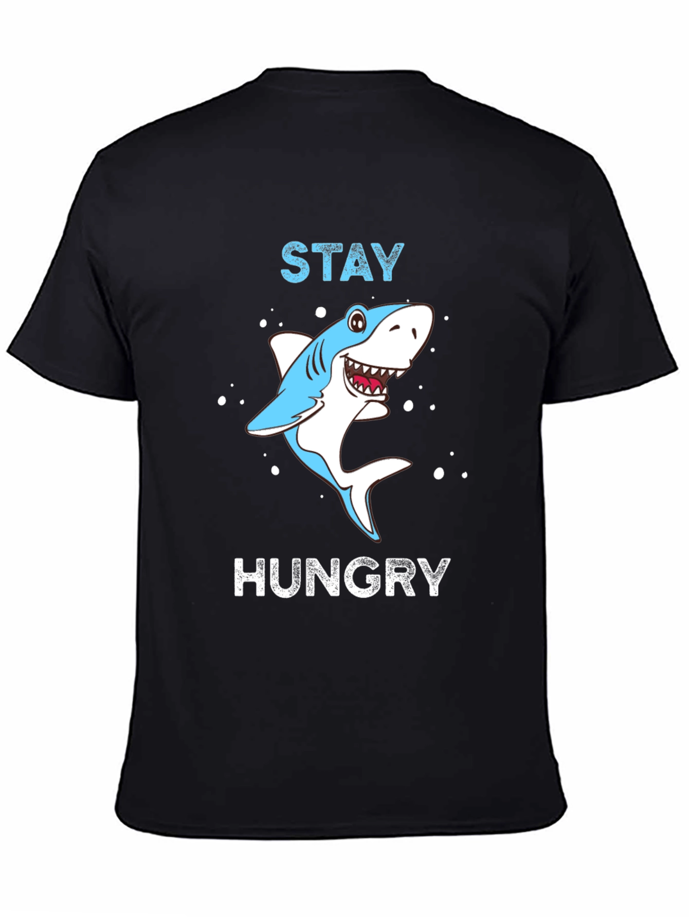 Stay Hungry Shark Graphic Tee