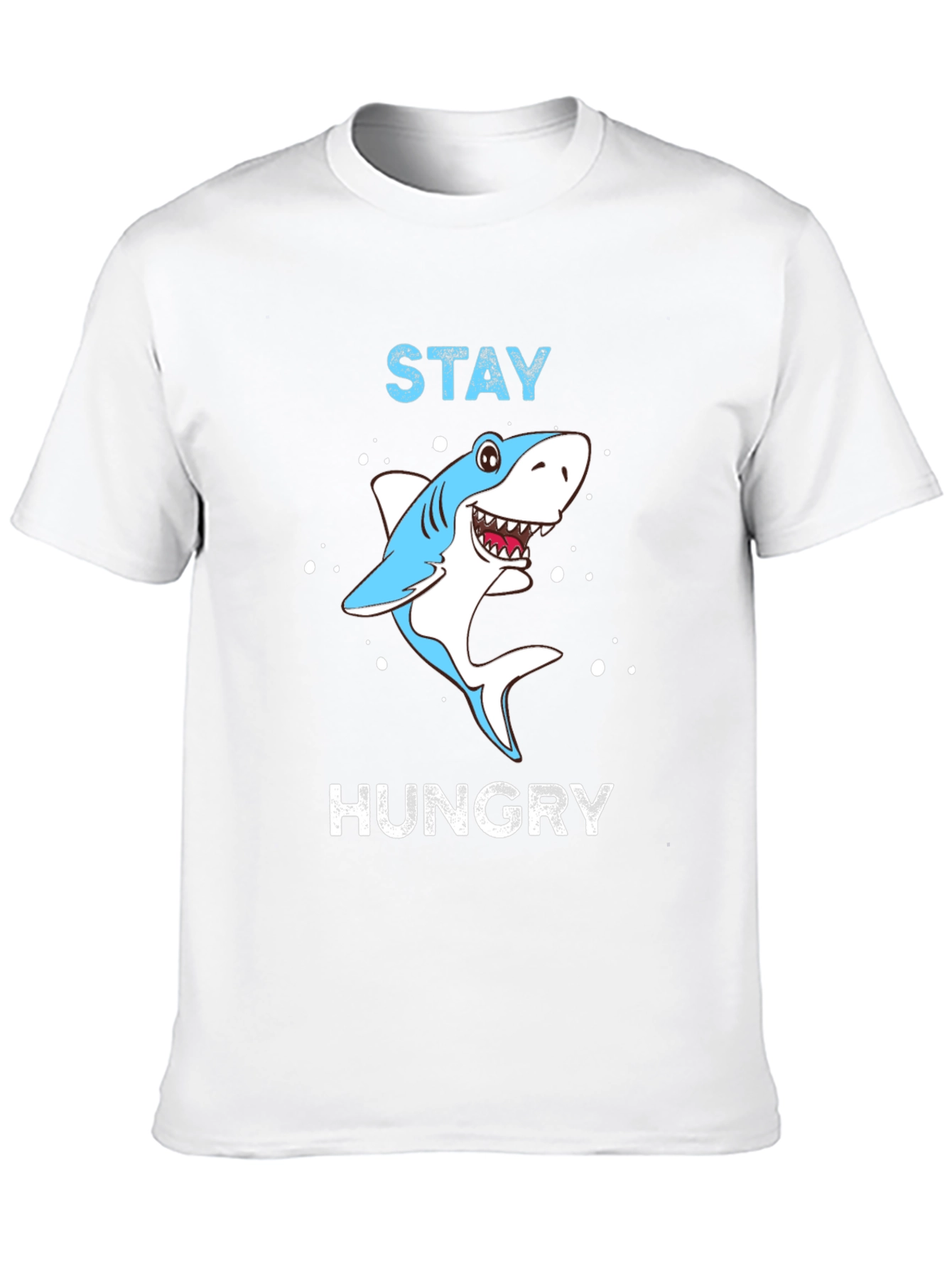 Stay Hungry Shark Graphic Tee