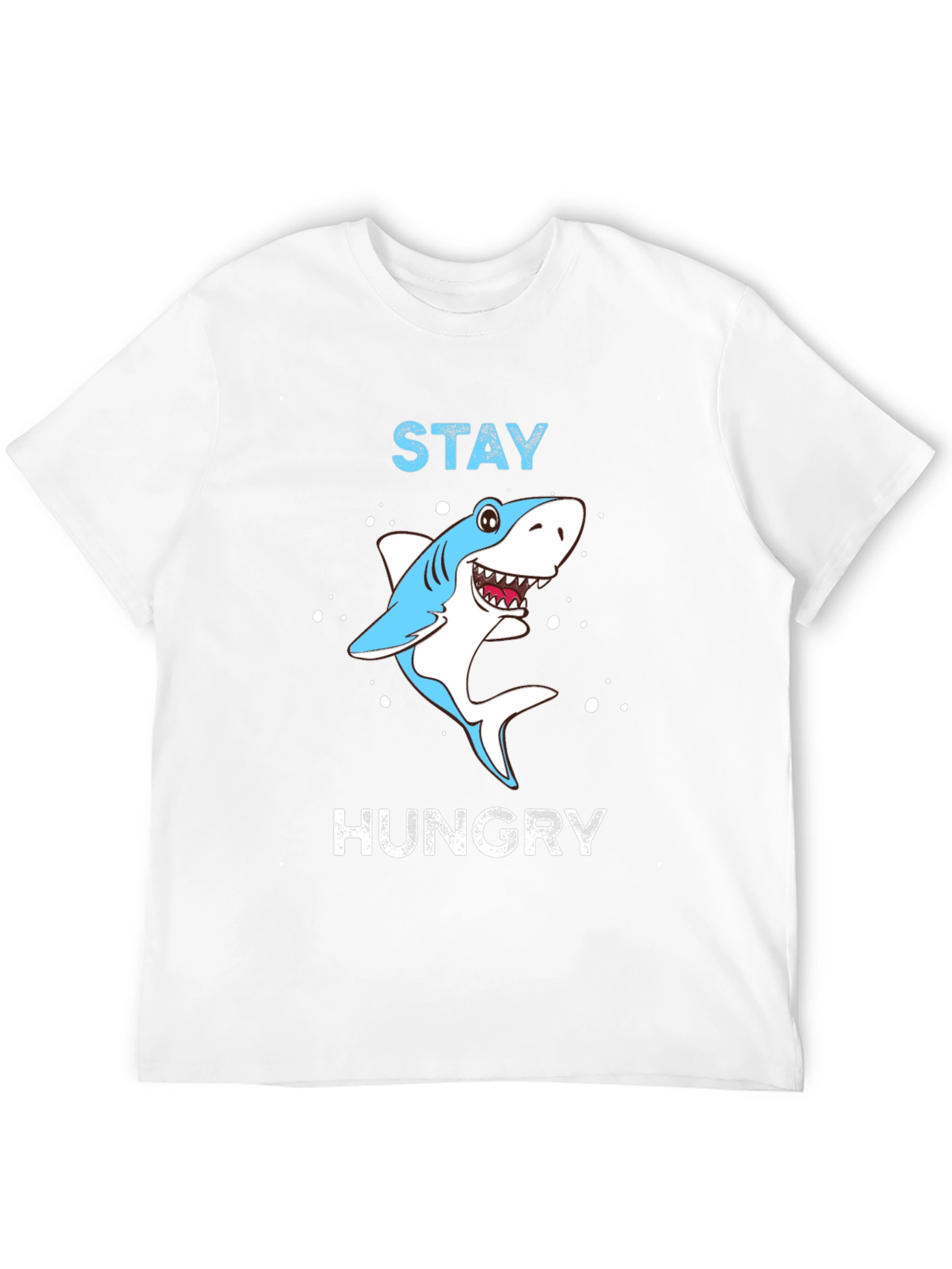 Stay Hungry Shark Graphic Tee